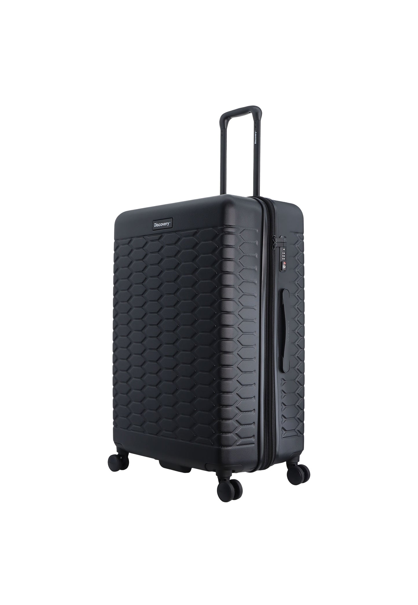 Discovery - Reptile | Harde Koffer / Trolley / Reiskoffer / Valies - 77 cm (Large) - Zwart