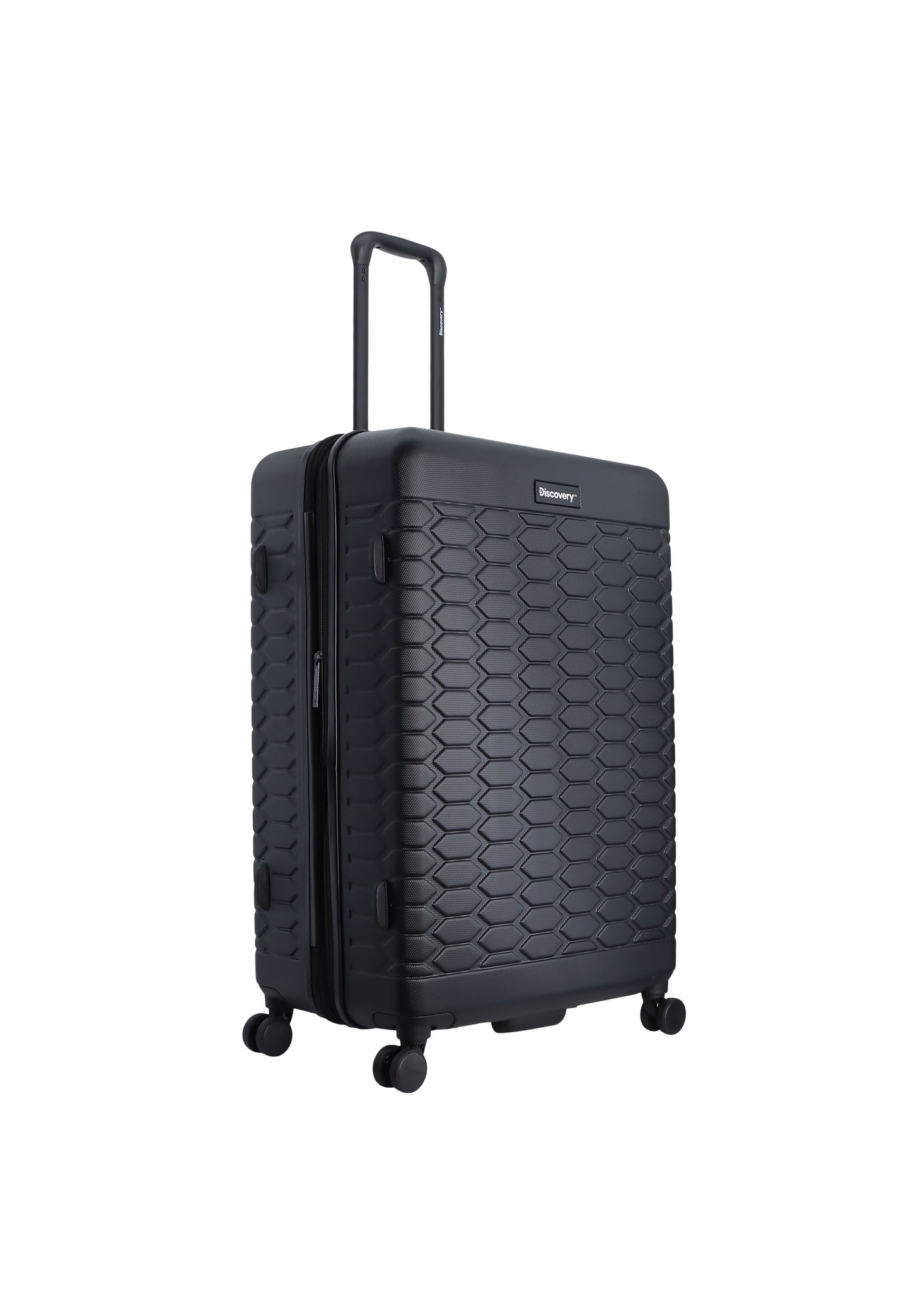 Discovery - Reptile | Harde Koffer / Trolley / Reiskoffer / Valies - 77 cm (Large) - Zwart