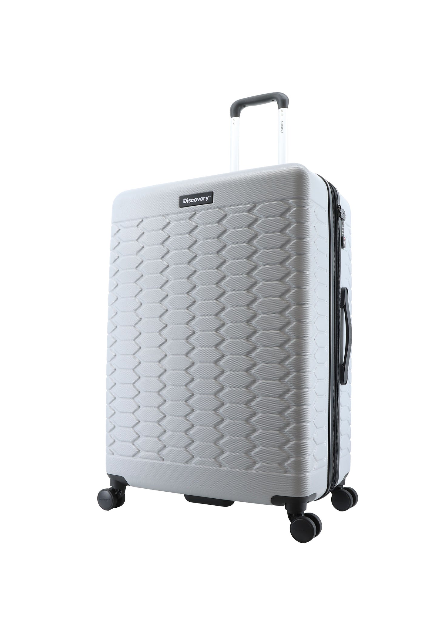 Discovery Reptile Harde Koffer / Trolley / Reiskoffer - 77 cm (Large) - Zilver