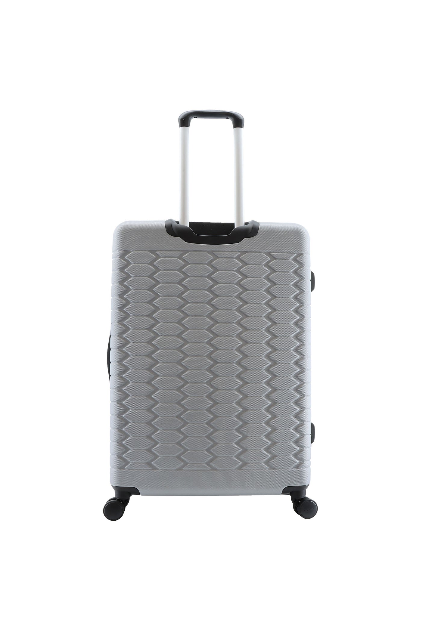 Discovery - Reptile | Harde Koffer / Trolley / Reiskoffer / Valies - 77 cm (Large) - Zilver