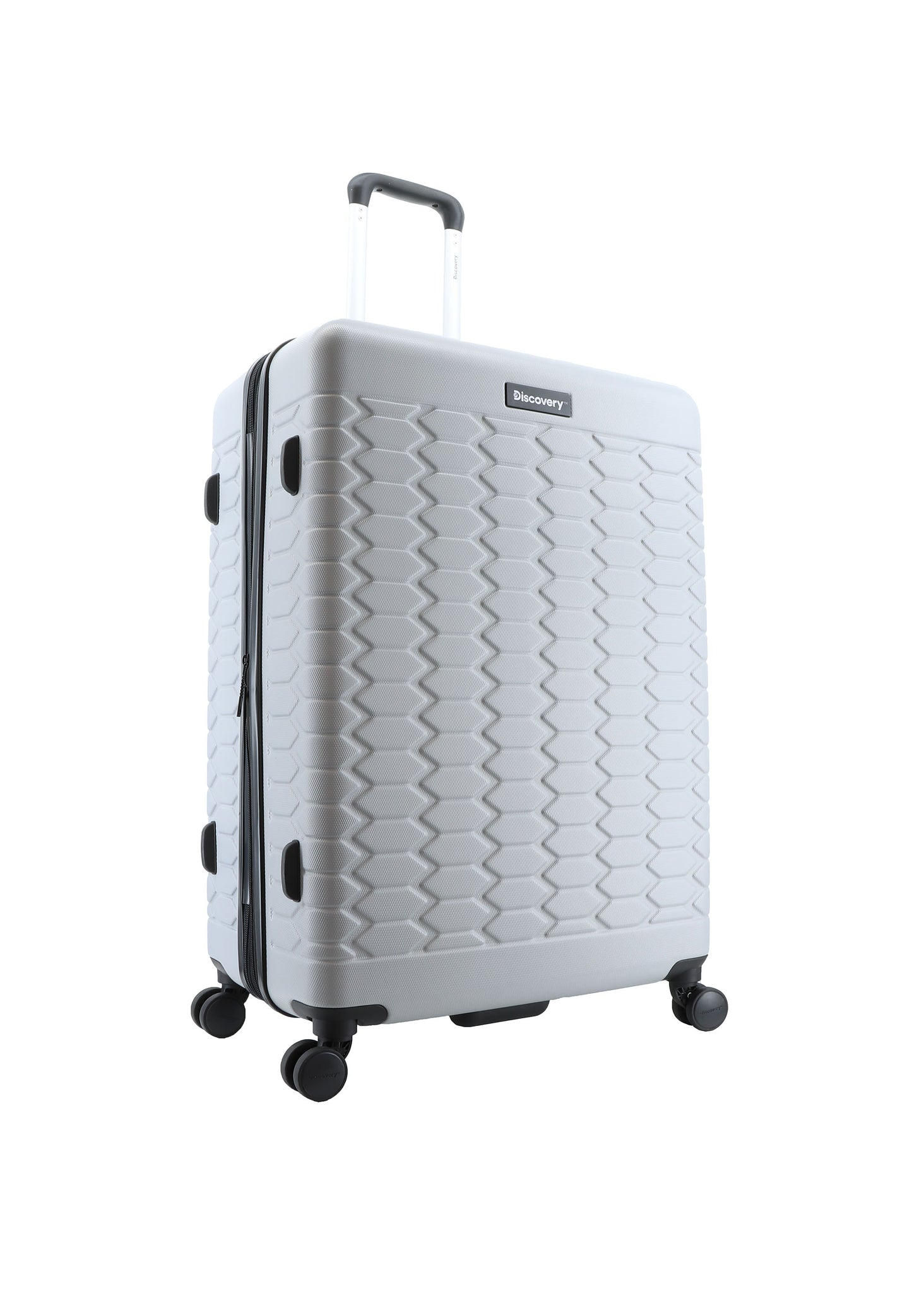 Discovery Reptile Harde Koffer / Trolley / Reiskoffer - 77 cm (Large) - Zilver