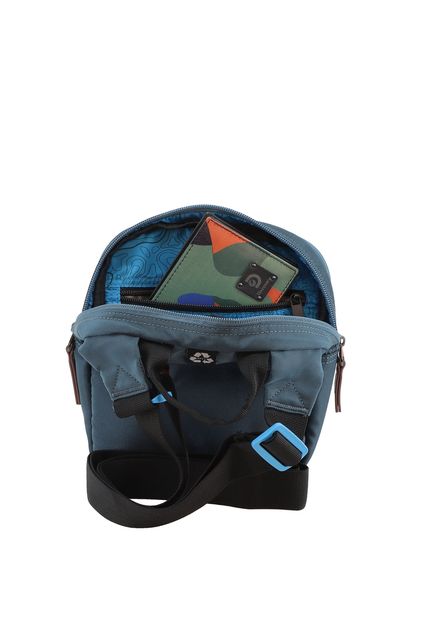 Discovery Schoudertas | crossbody tas - Icon - D00712 - Petrol Blauw