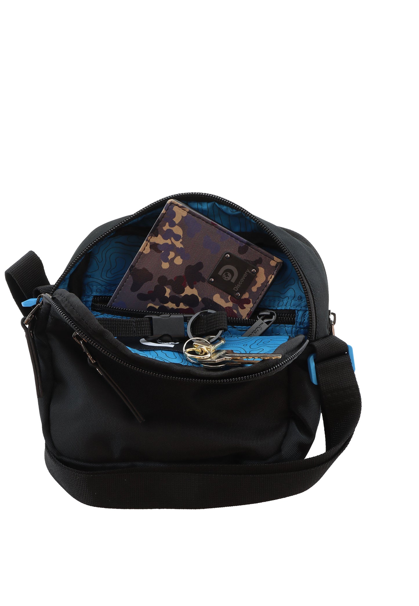 Discovery Icon | Schoudertas / Crossbody tas - Zwart | D00713