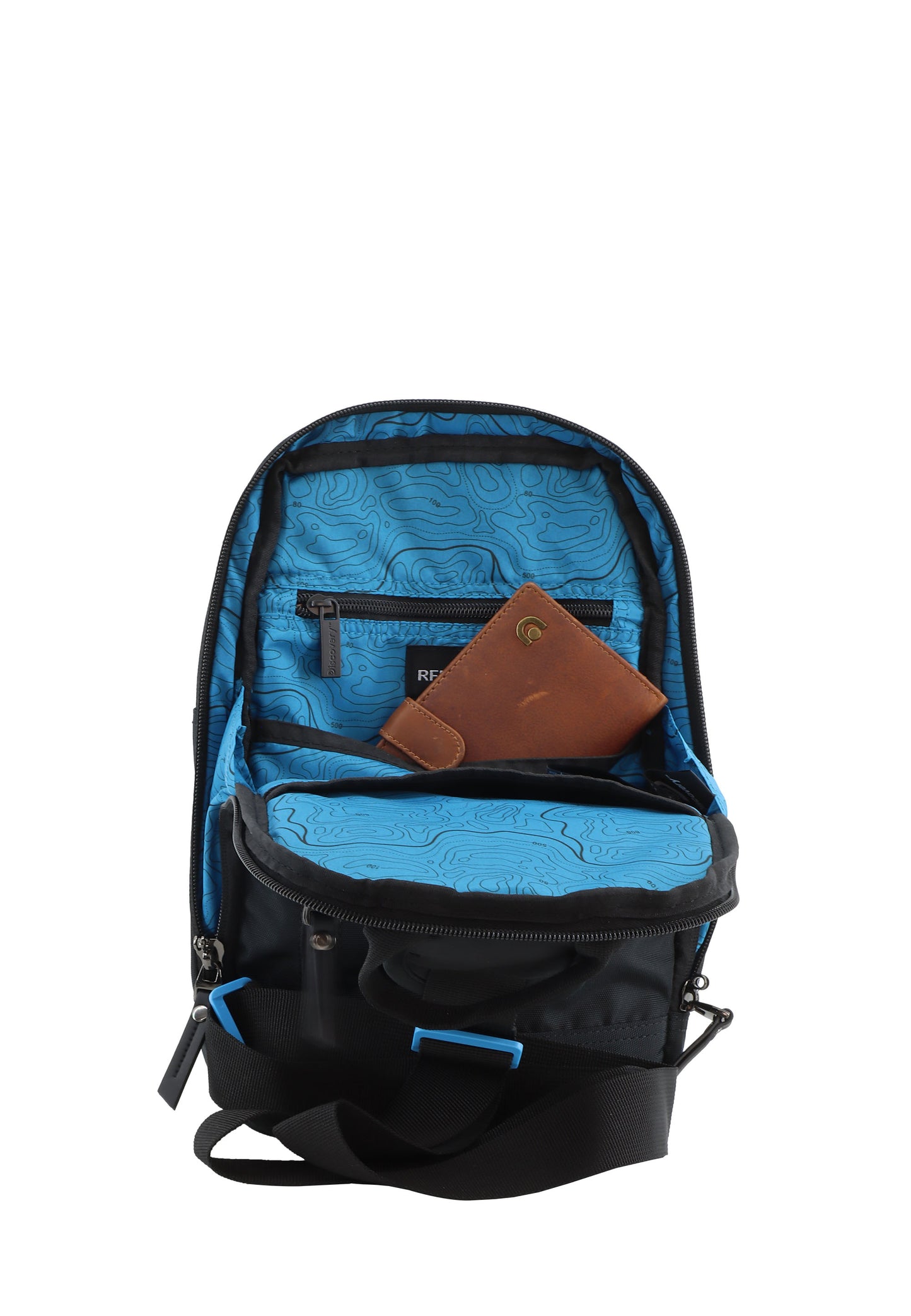 Discovery Slingbag / Crossbodytas / Schoudertas - Icon - D00720 - Zwart