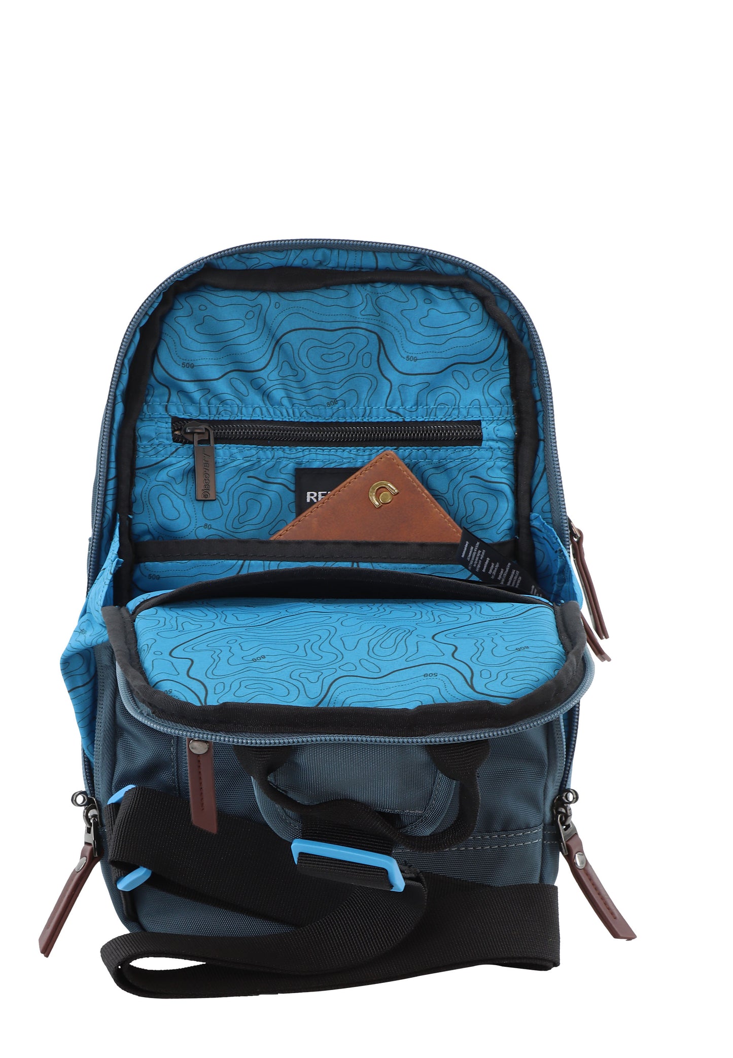 Discovery Slingbag / Crossbodytas / Schoudertas - Icon - D00720 - Petrol Blauw