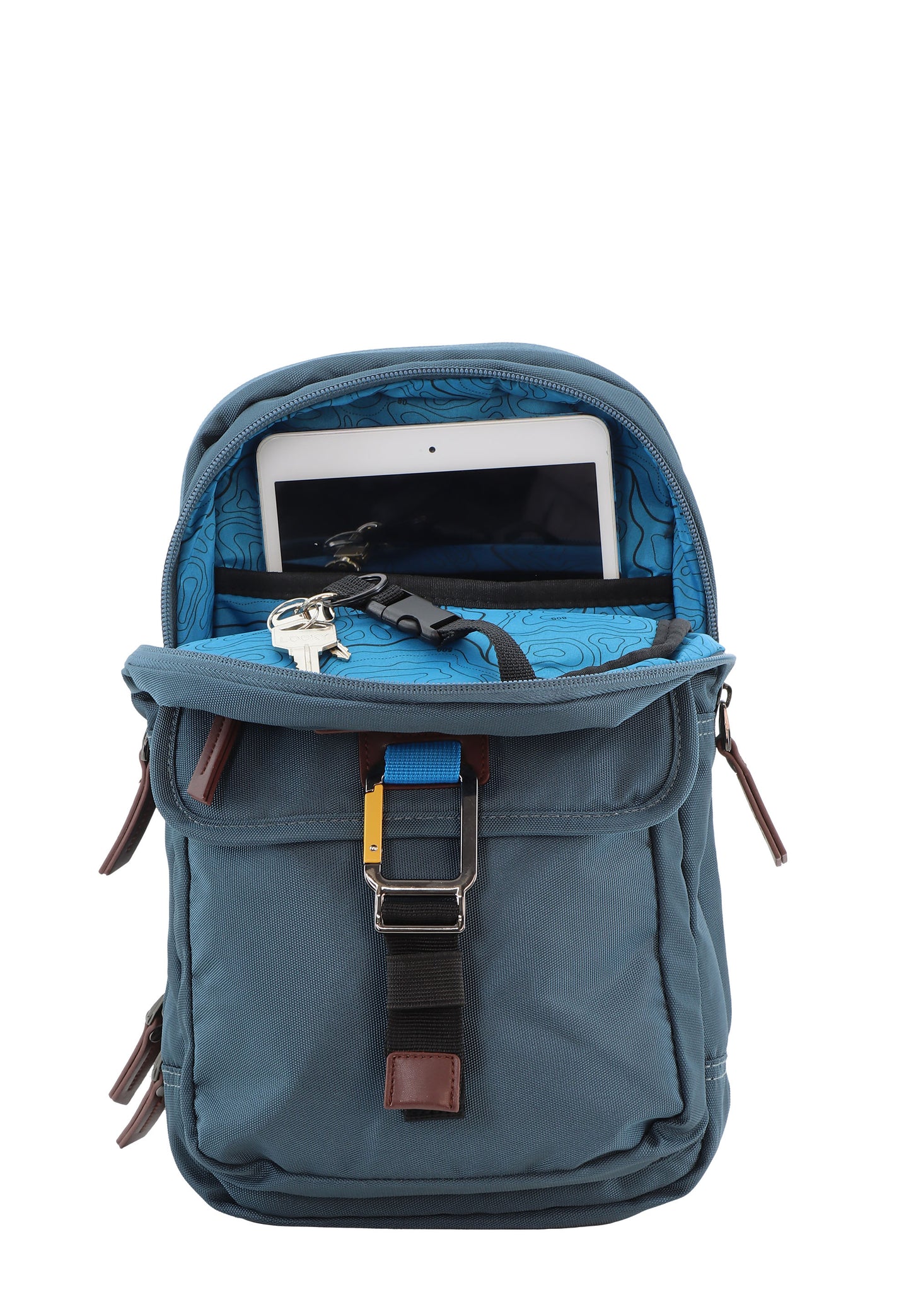 Discovery Slingbag / Crossbodytas / Schoudertas - Icon - D00720 - Petrol Blauw