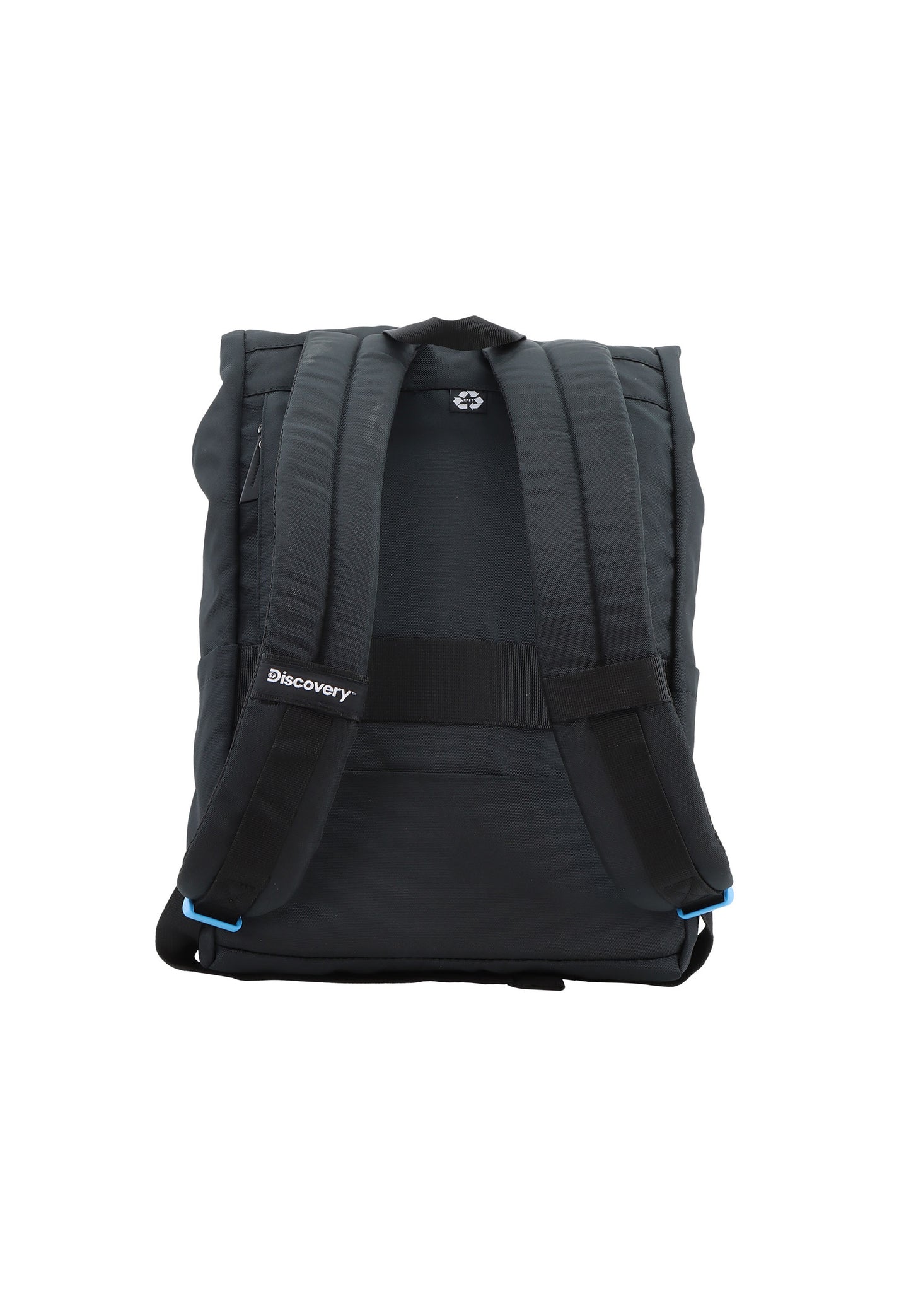 Discovery Icon | Laptop Rugzak / Roll top Rugtas - 15 inch - Zwart | D00722