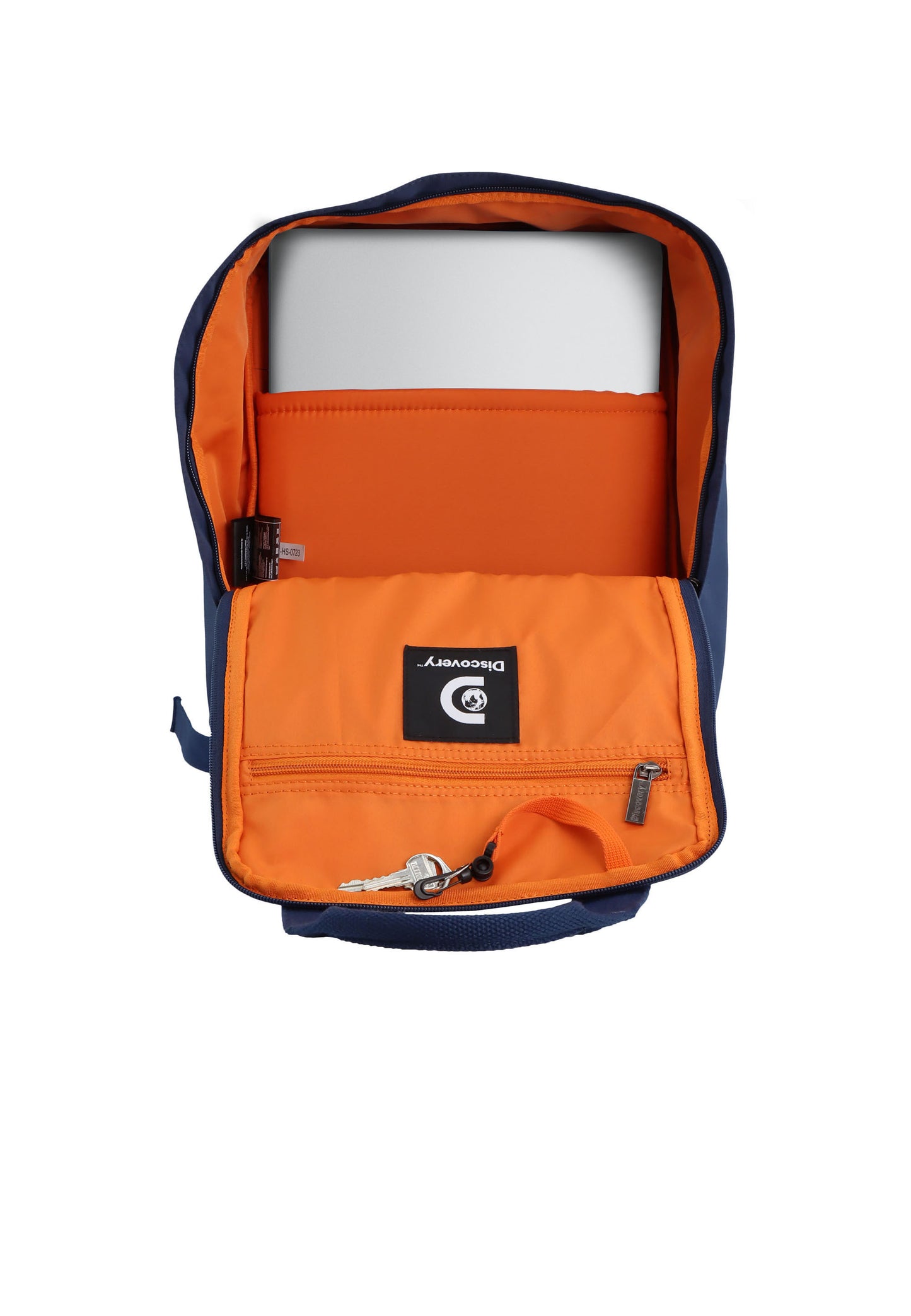 Discovery Cave Laptop Rugzak / Schooltas (L) Marine Blauw