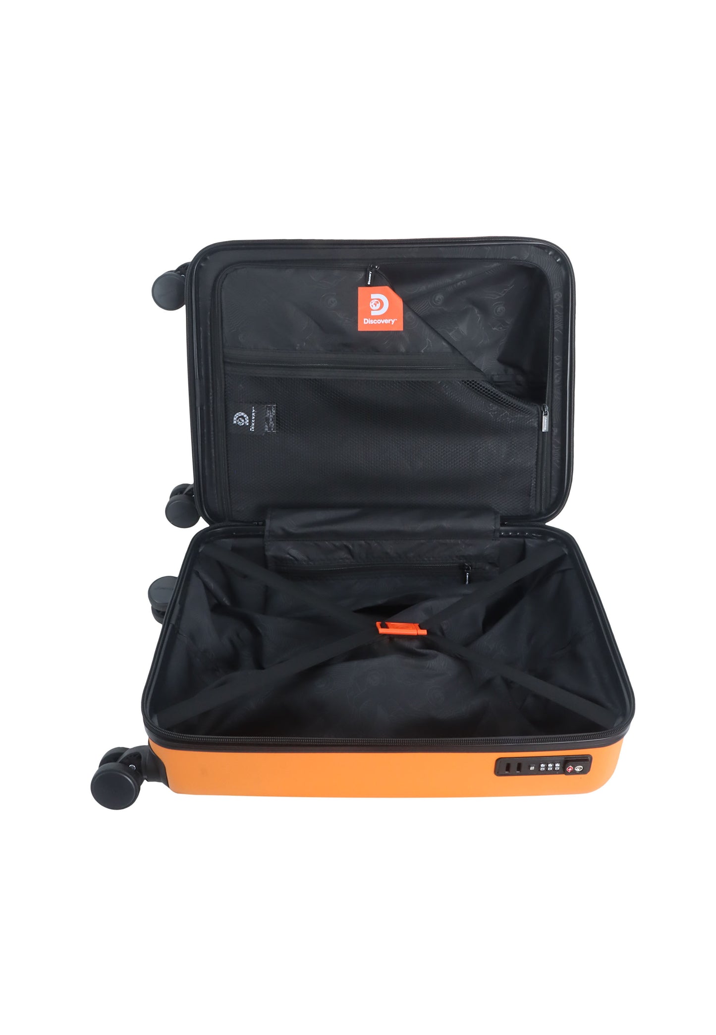 Leuke oranje reiskoffer kopen | luggage4u.be