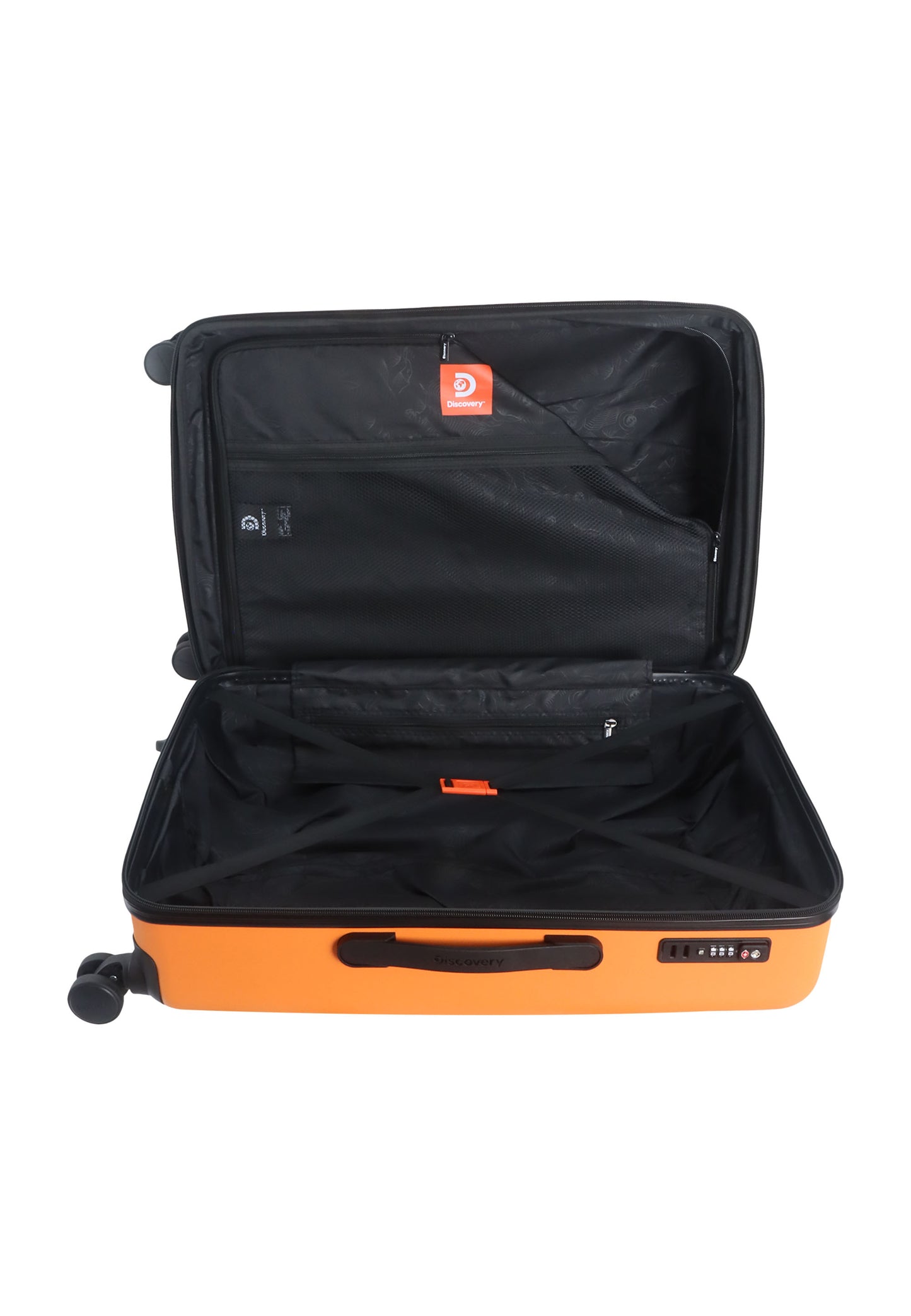 Discovery Harde koffer "COAST" / Trolley / Reiskoffer - M - 62 liter - Oranje