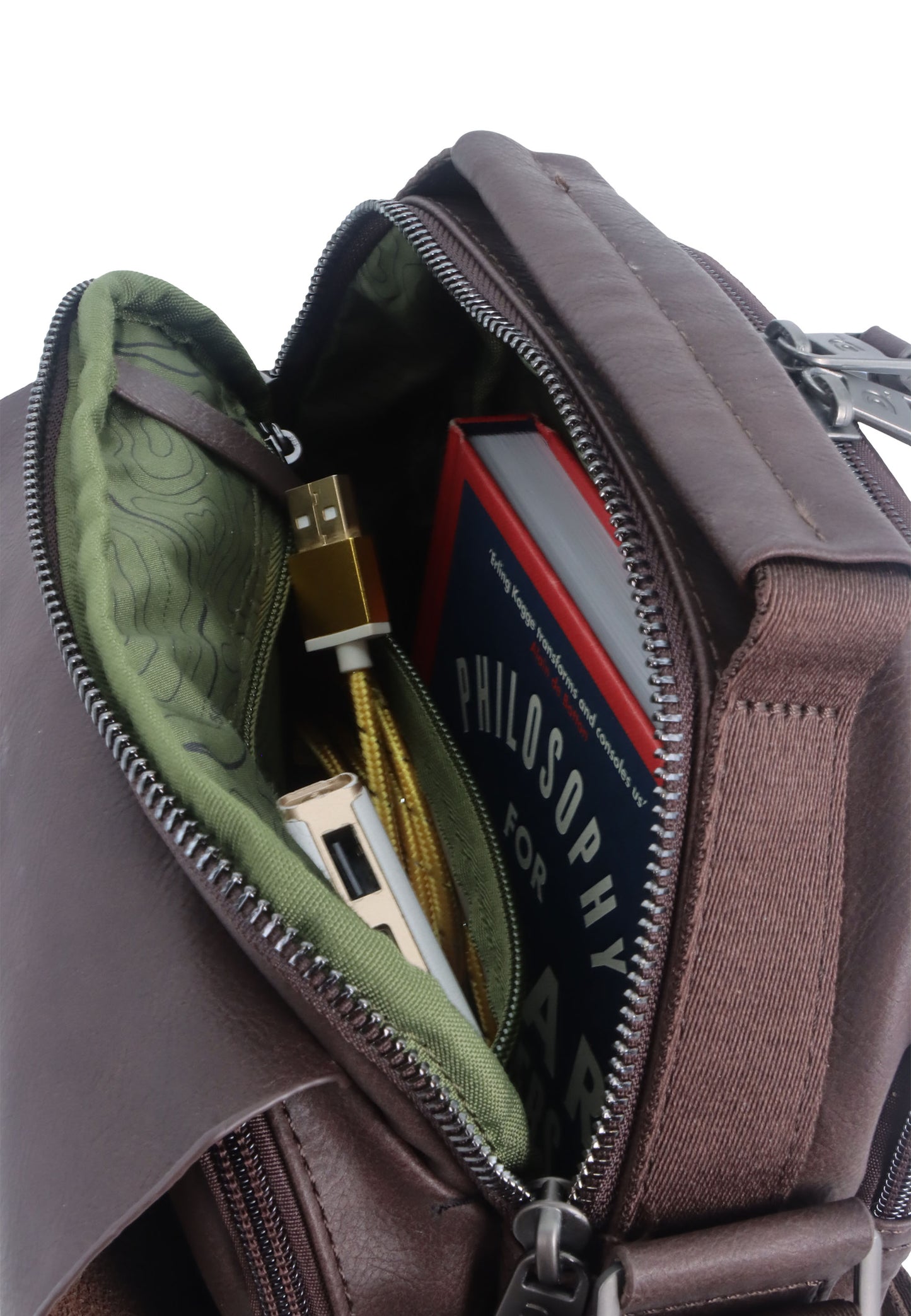 Découverte - Patrimoine | Sac bandoulière / Sac crossbody - Marron