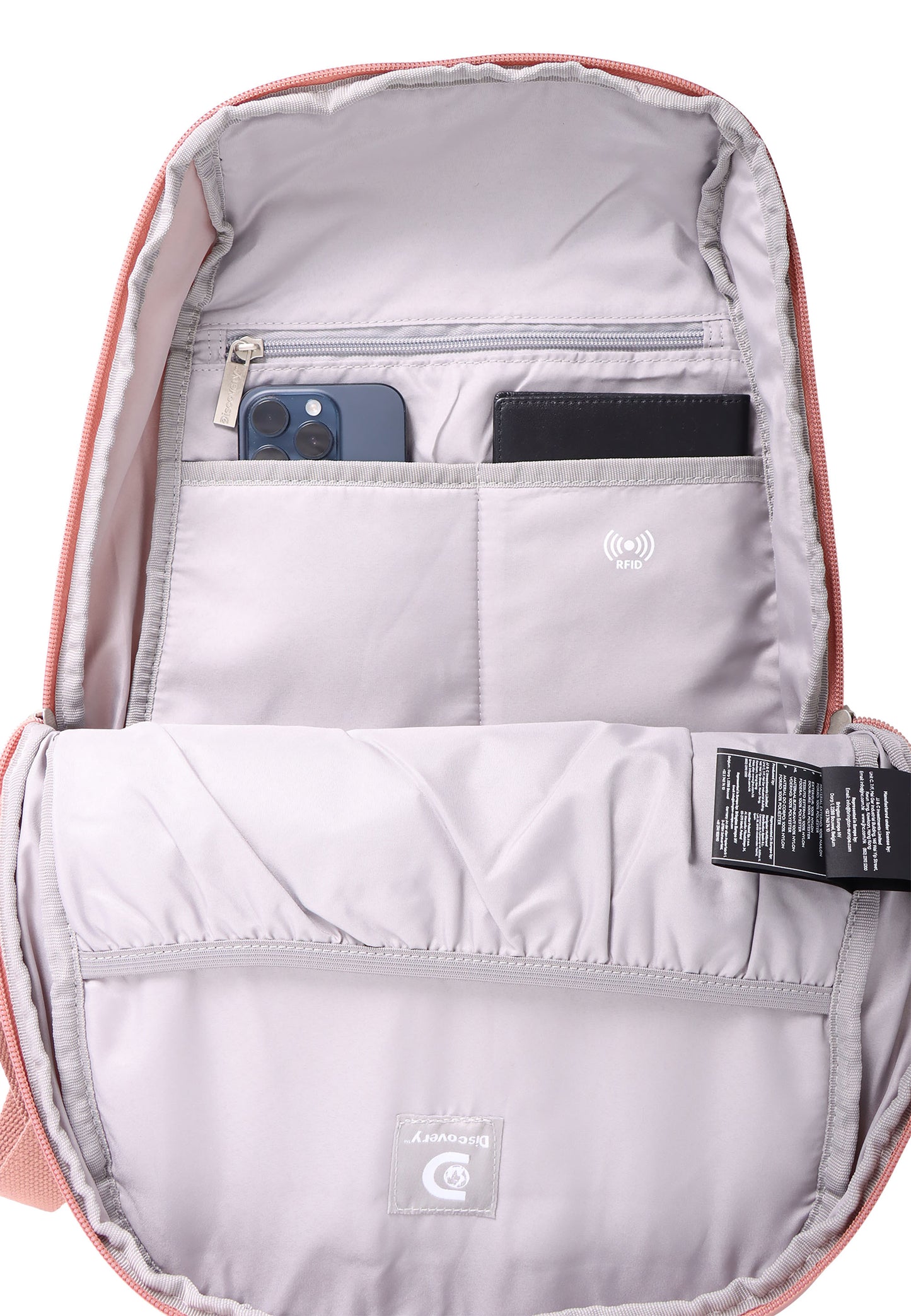 Discovery Commuter Urban Rugzak / Outdoor Rugzak Roze - D03608