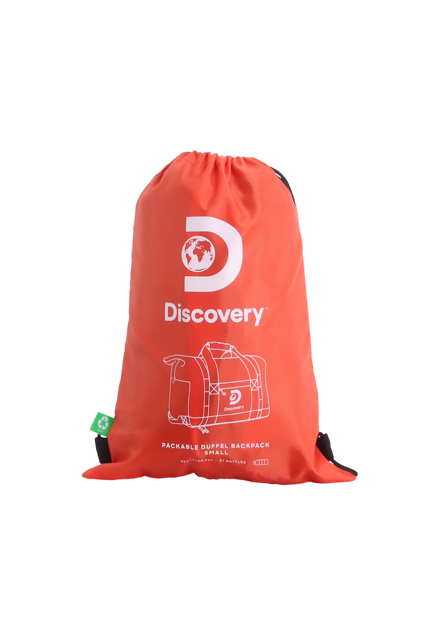Sac de voyage/sac de sport pliable Discovery « Drive » 50 cm - Orange