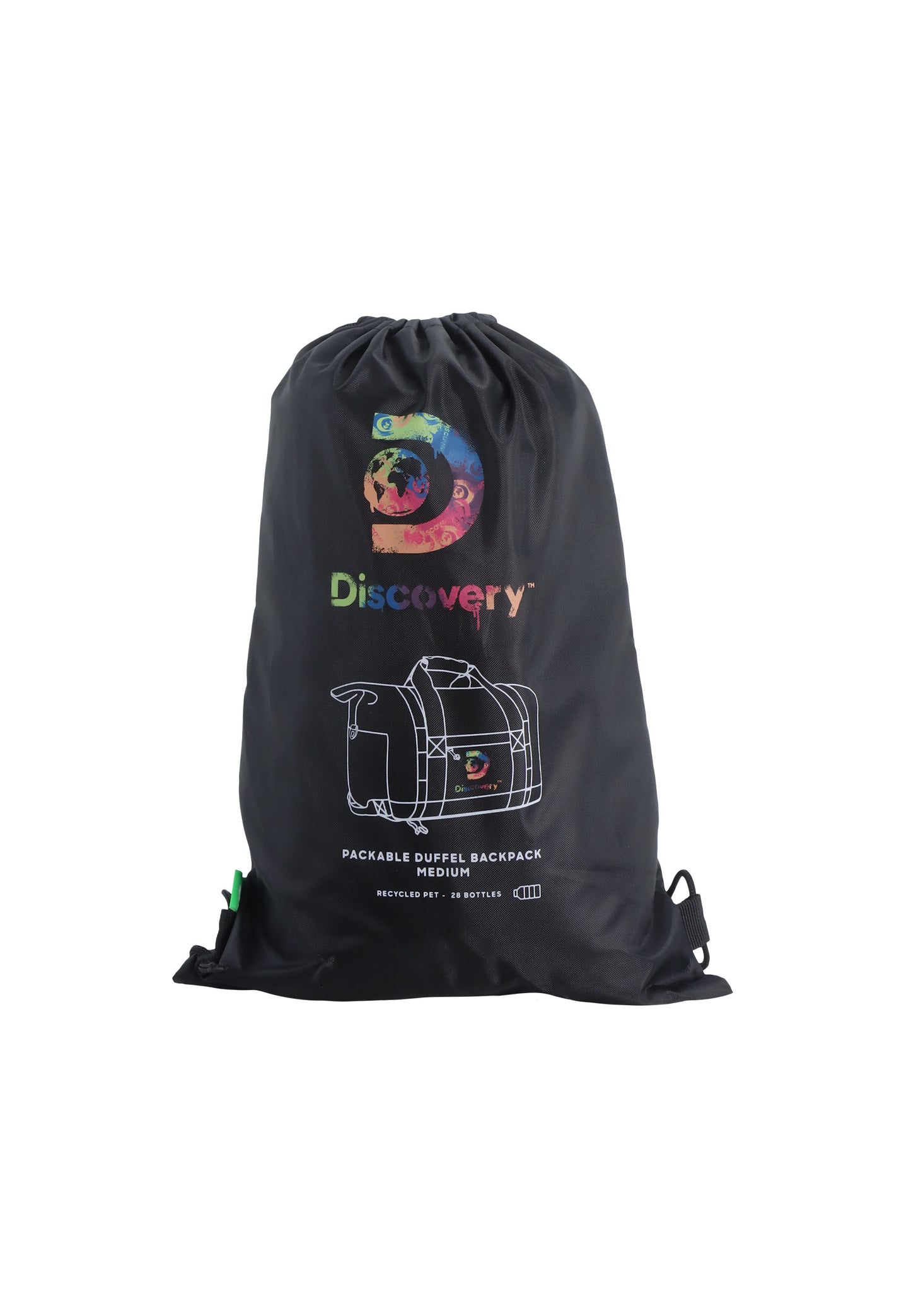 Sac de voyage Discovery « Drive » 60 cm - Noir - pliable