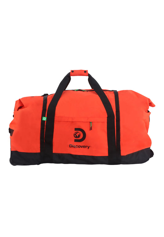 Oranje wieltas van discovery | luggage4u.be