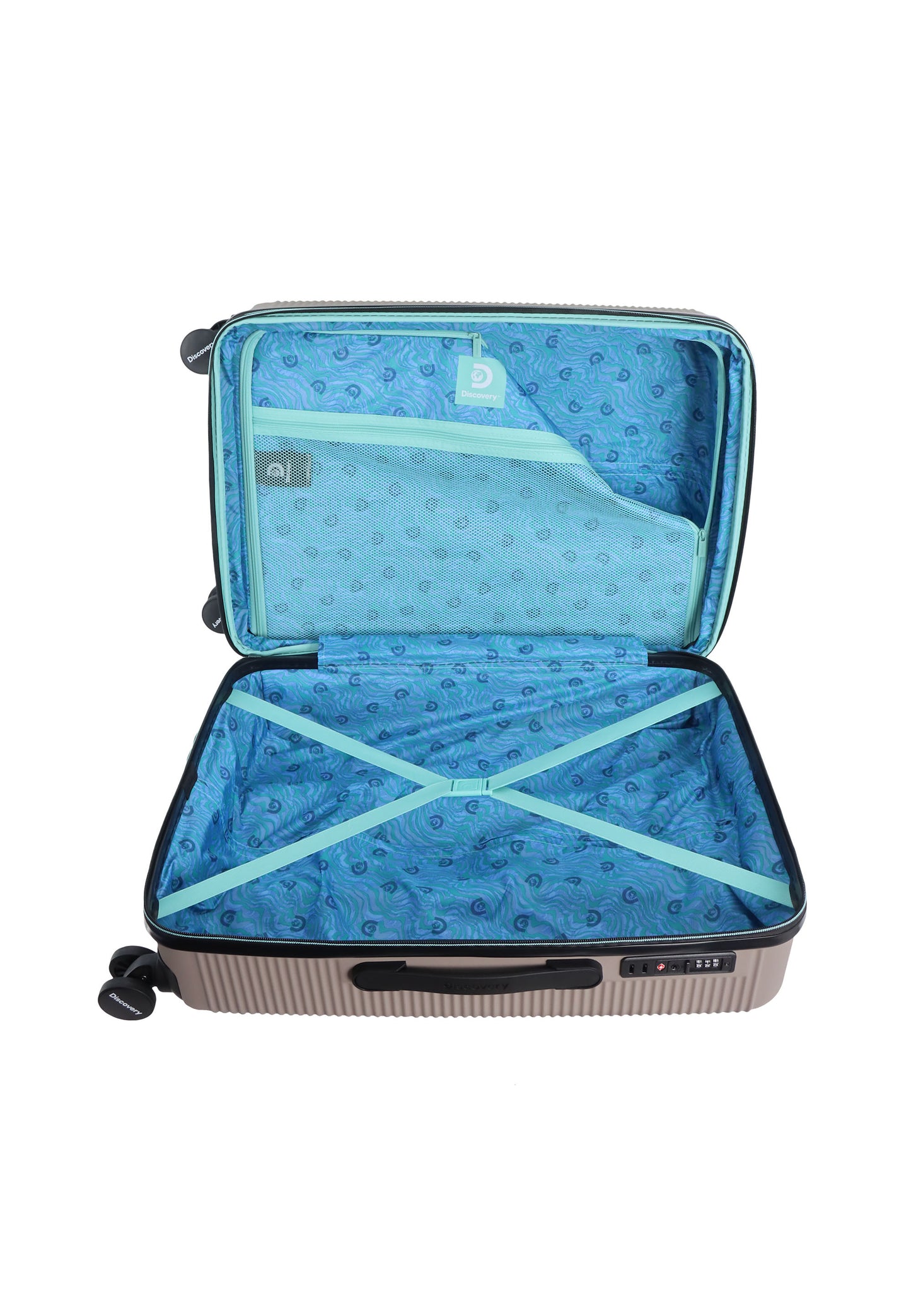 Discovery koffers zijn mooi aan de binnenkant zowel als aan de buitenkant