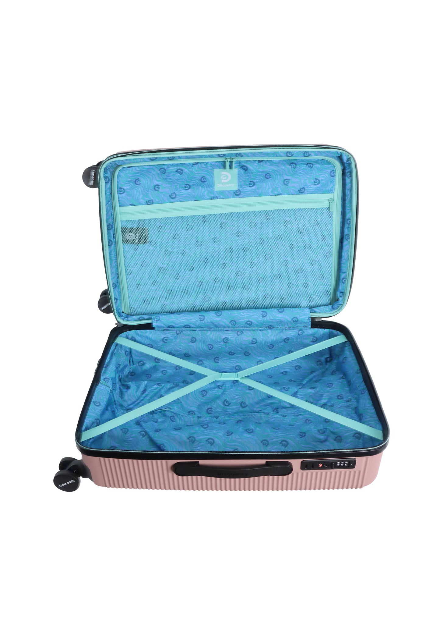 Discovery Eclipse reiskoffer met mooi interieur | luggage4u.be
