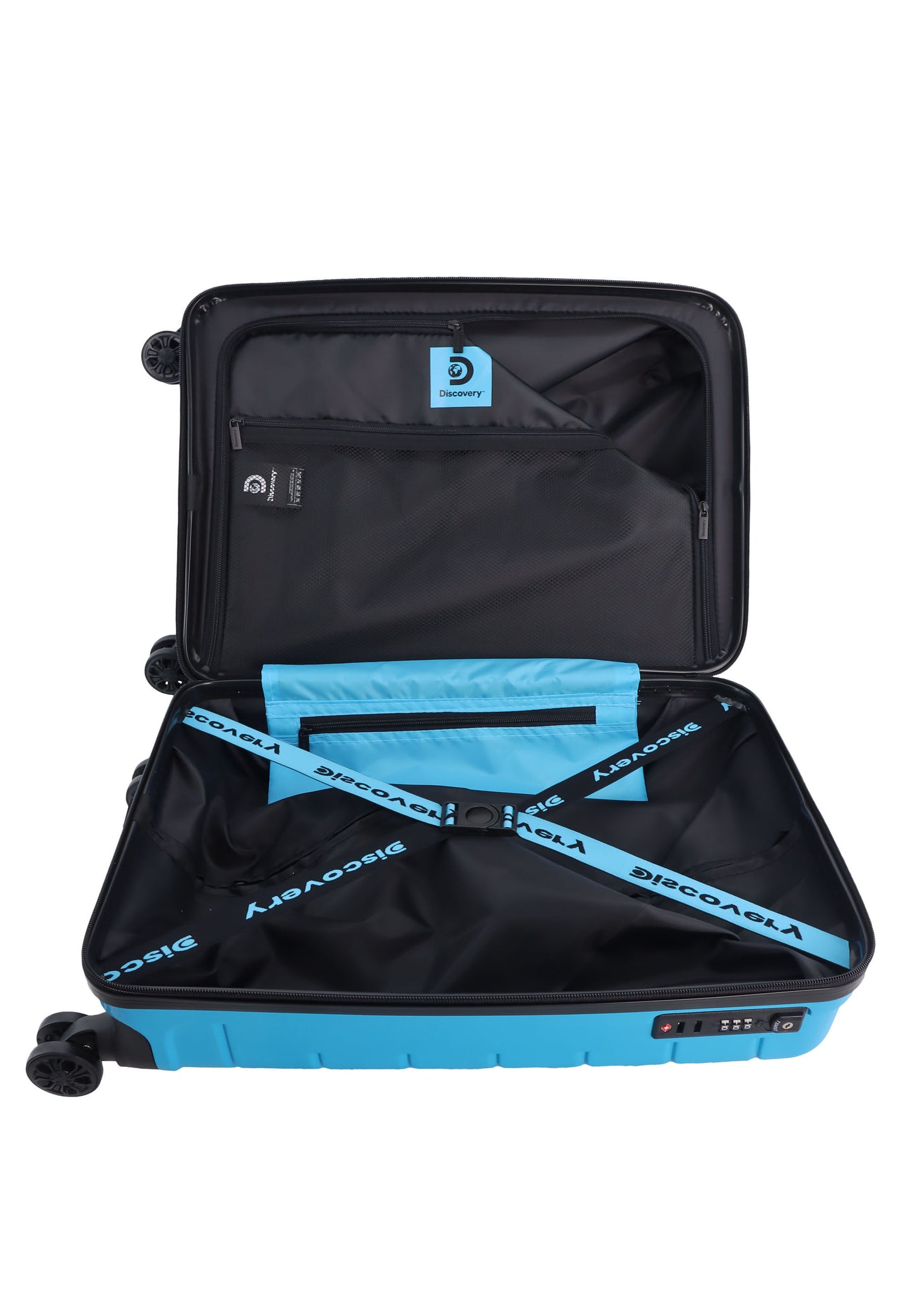 Discovery Skyward Handbagage | kleine Koffer - 55 cm (Small) - Blauw