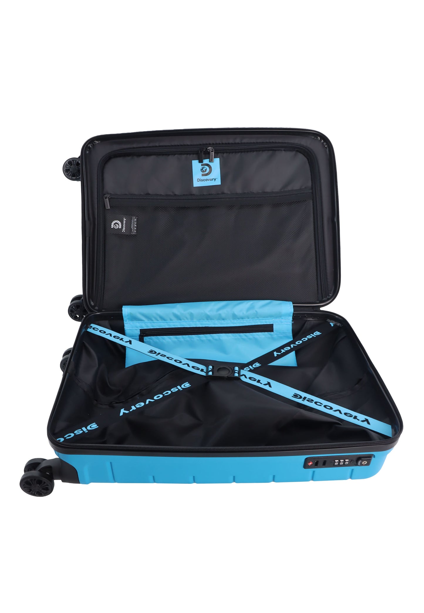 Discovery Skyward Handbagage | kleine Koffer - 55 cm (Small) - Blauw
