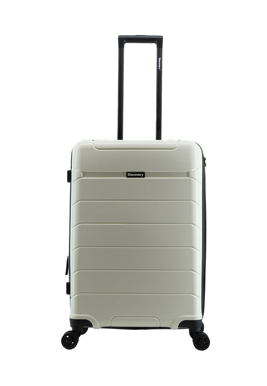Discovery Skyward Harde Koffer / Trolley / Reiskoffer - 65 cm (Medium) - Wit