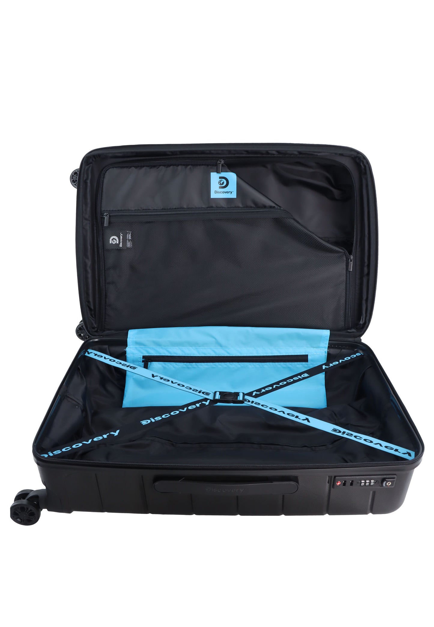 Valise rigide / trolley / valise de voyage Discovery Skyward - 65 cm (moyen) - Noir