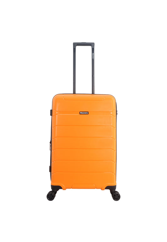 Oranje reiskoffer kopen? Discovery