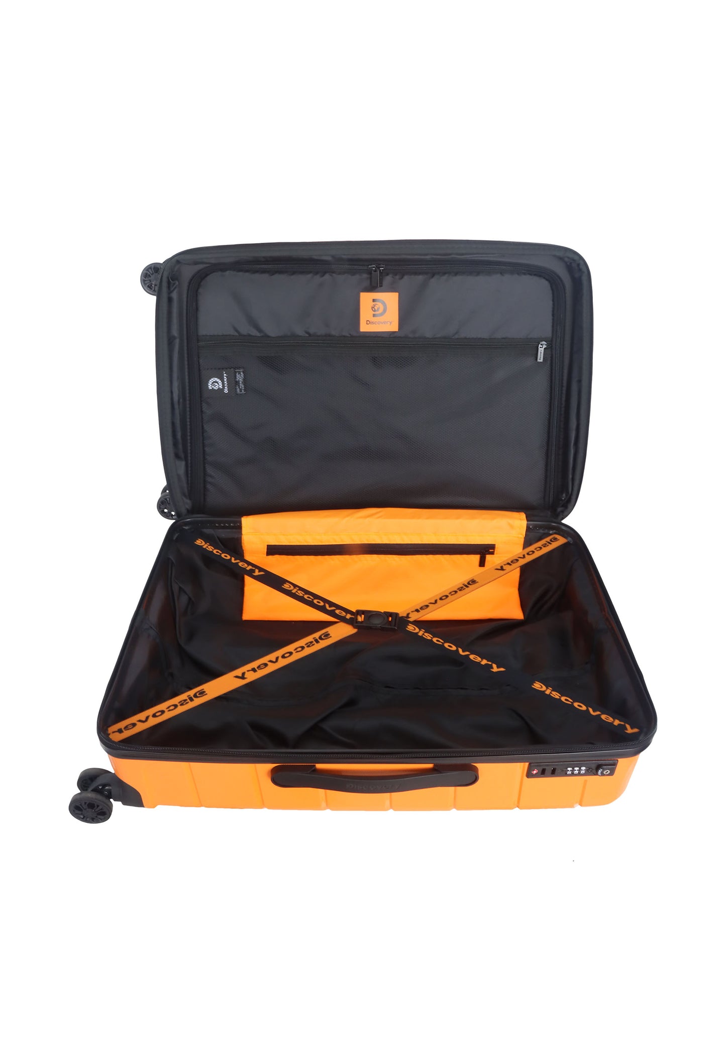 Leuke oranje Discovery koffer | online bij luggage4u.be