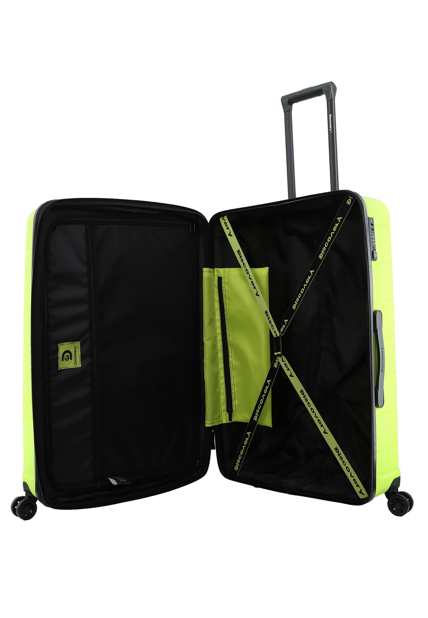 Valise rigide / trolley / valise de voyage Discovery Skyward - 75 cm (grande) - Citron vert