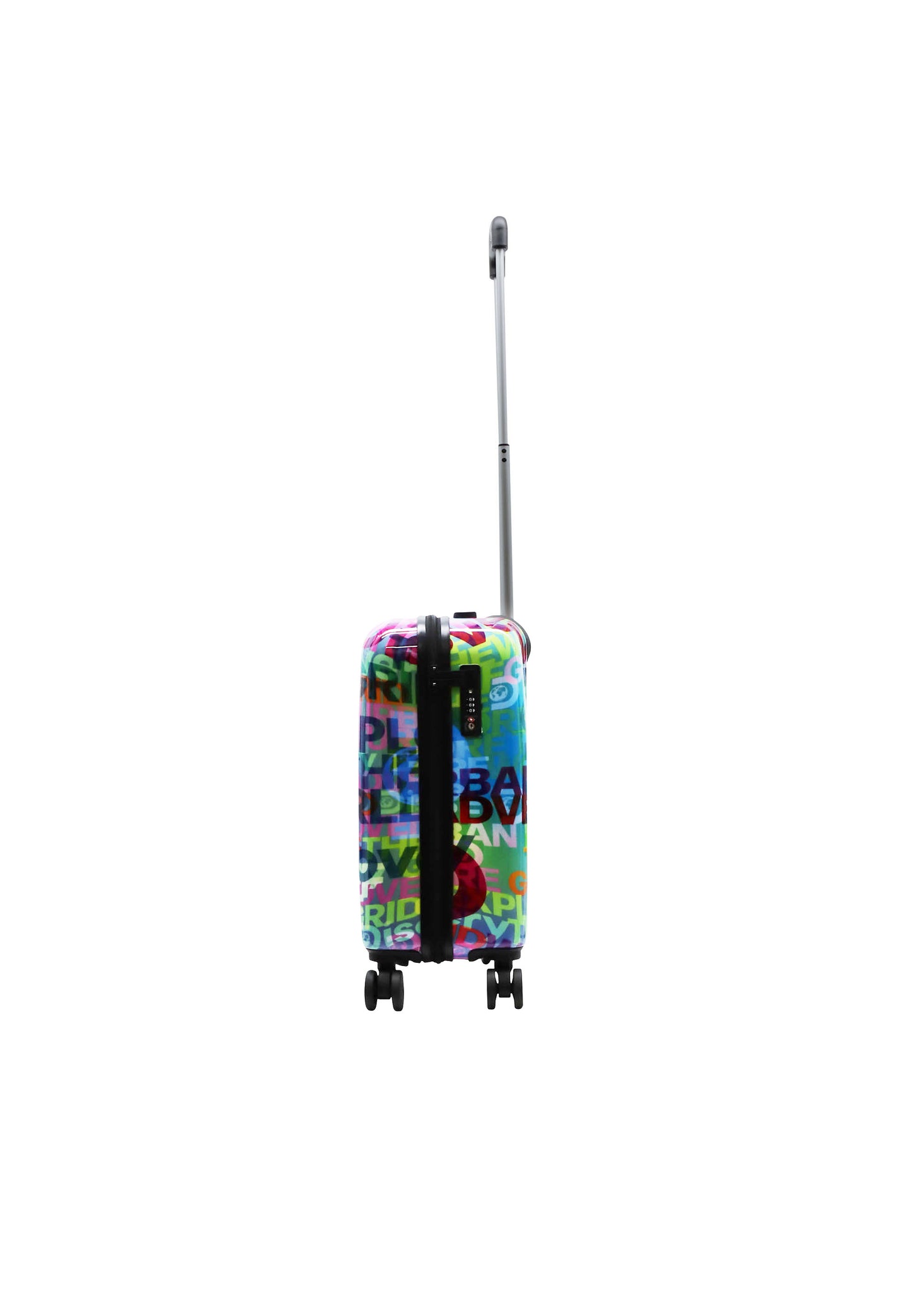 Discovery Handbagage Harde Koffer / Trolley / Reiskoffer - 55 cm (Small) - Explore The World Print