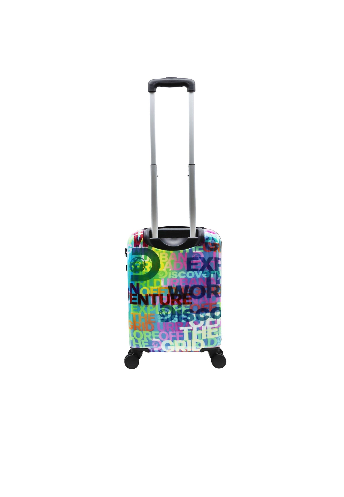 Discovery Handbagage Harde Koffer / Trolley / Reiskoffer - 55 cm (Small) - Explore The World Print