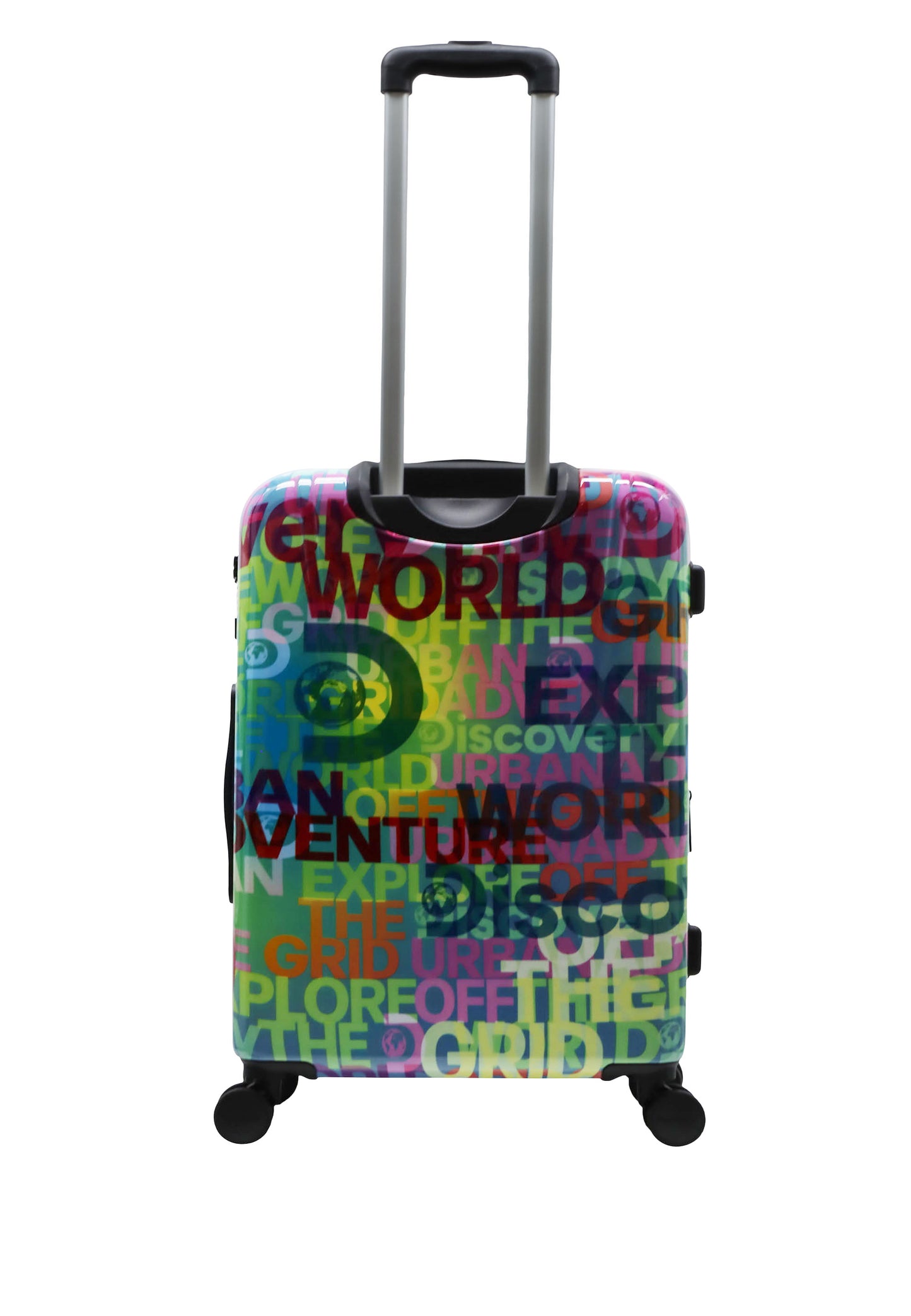 Discovery Harde Koffer / Trolley / Reiskoffer - 67 cm (Medium) - Explore The World Print