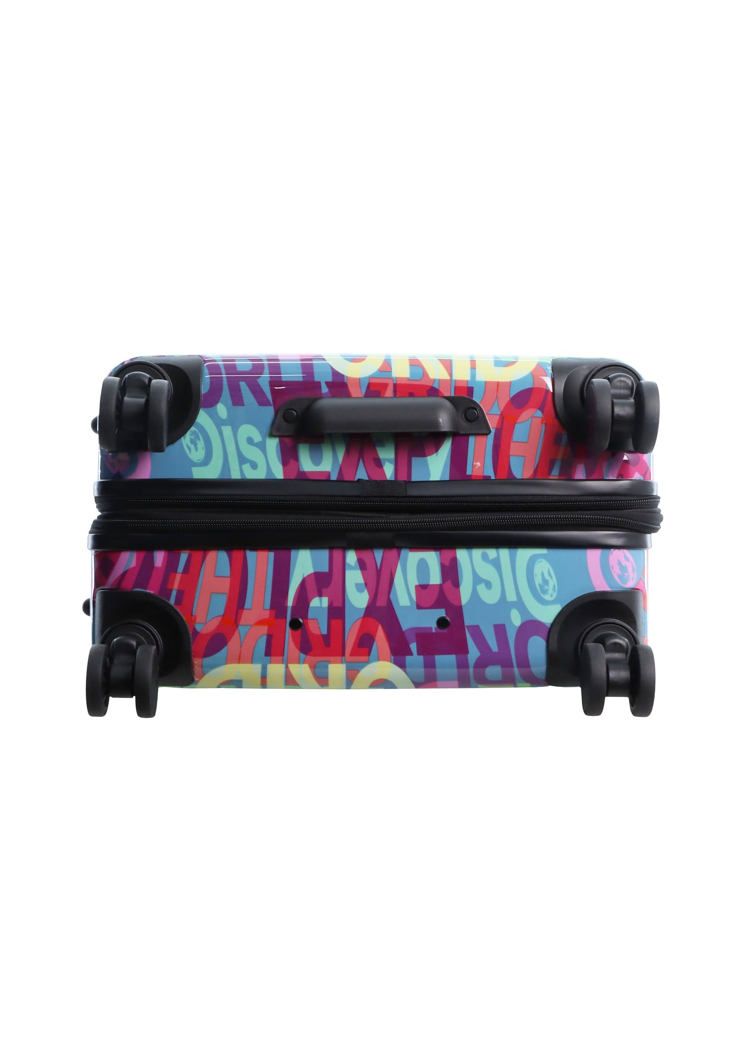 Discovery Harde Koffer / Trolley / Reiskoffer - 67 cm (Medium) - Explore The World Print