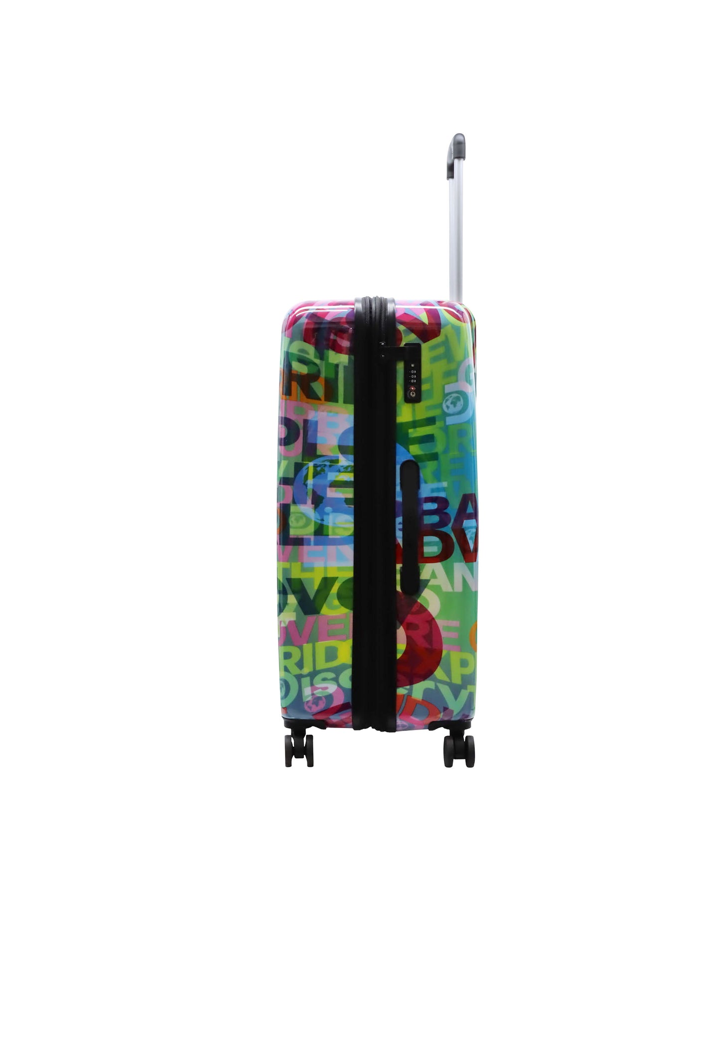 Discovery Harde Koffer / Trolley / Reiskoffer - 77 cm (Large) - Explore The World Print
