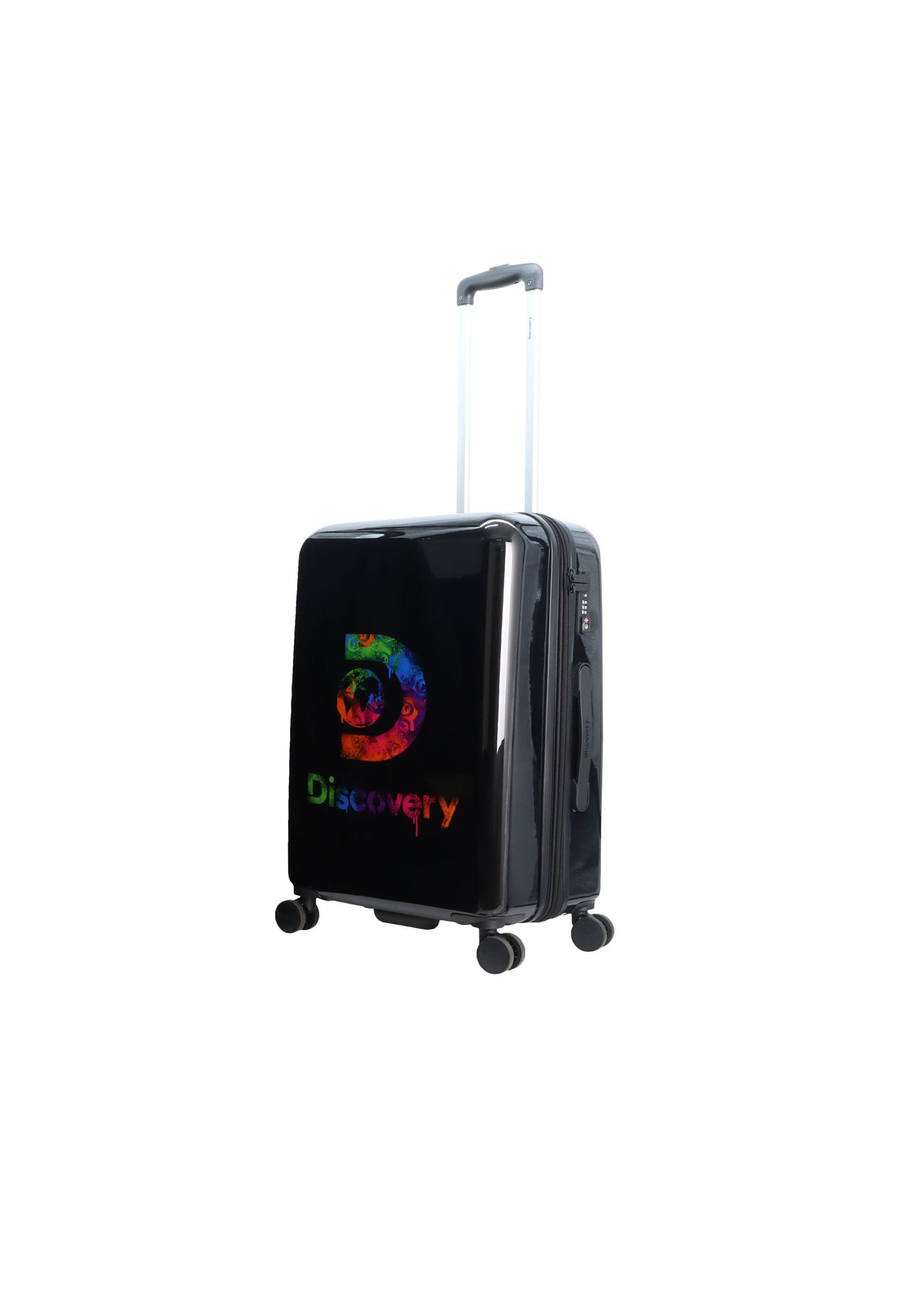 Discovery Stencil Harde Koffer / Trolley / Reiskoffer - 67 cm (Medium) - Zwart