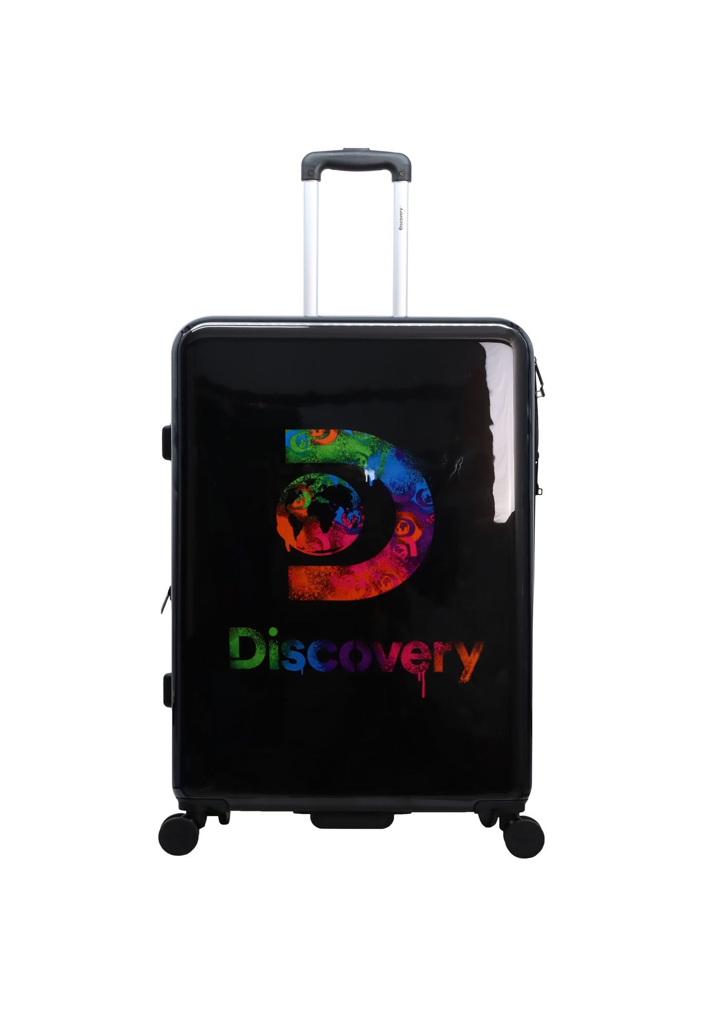 Discovery Stencil Harde Koffer / Trolley / Reiskoffer - 77 cm (Larger) - Zwart