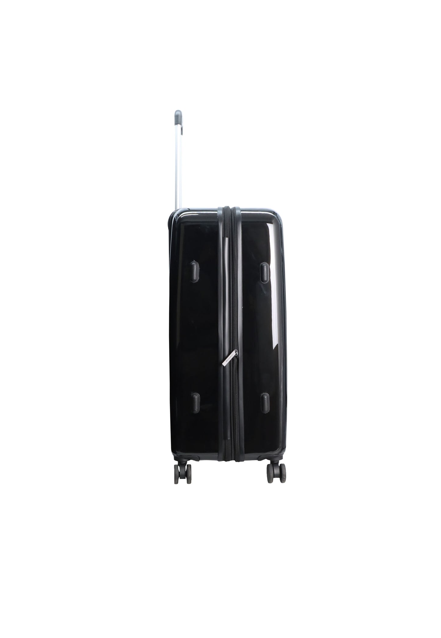 Discovery Stencil Koffer met print / Trolley / Reiskoffer - 77 cm (Large) - Zwart