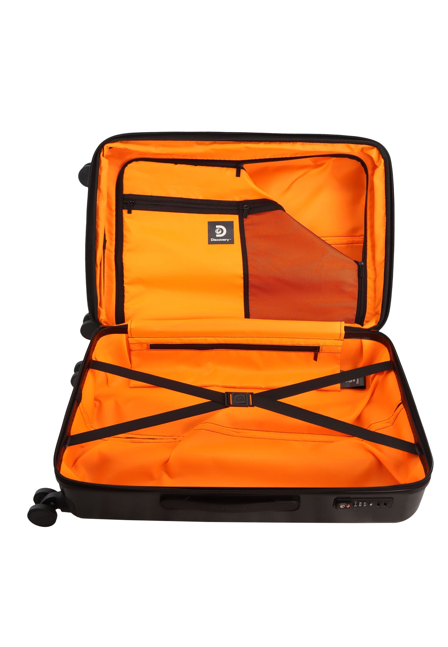 Discovery Stone Harde Koffer / Trolley / Reiskoffer - 67 cm (Medium) - Zwart
