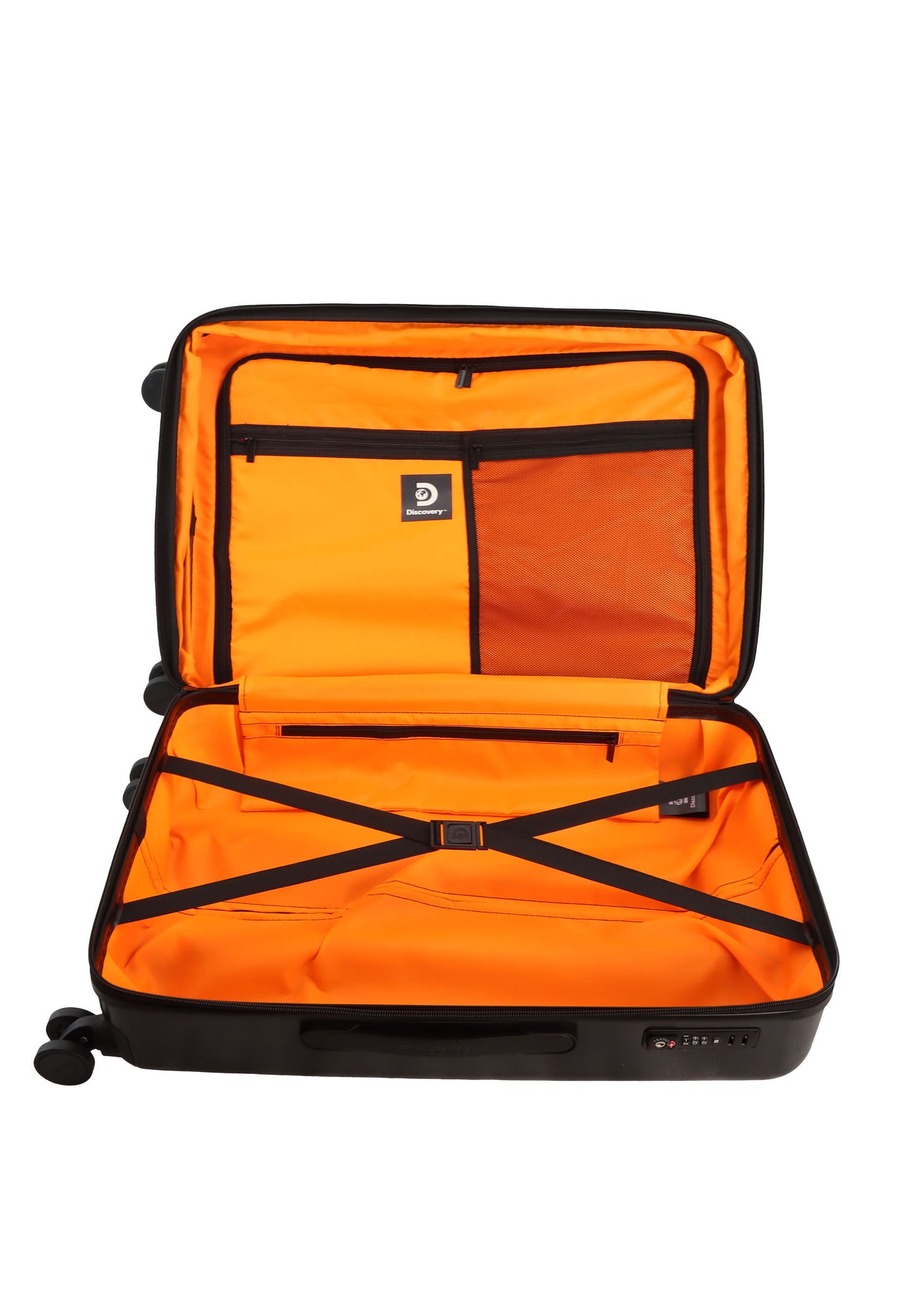 Discovery Stone Harde Koffer / Trolley / Reiskoffer - 67 cm (Medium) - Zwart