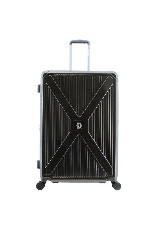 Zwarte polycarbonaat koffer van Discovery | luggage4u.be