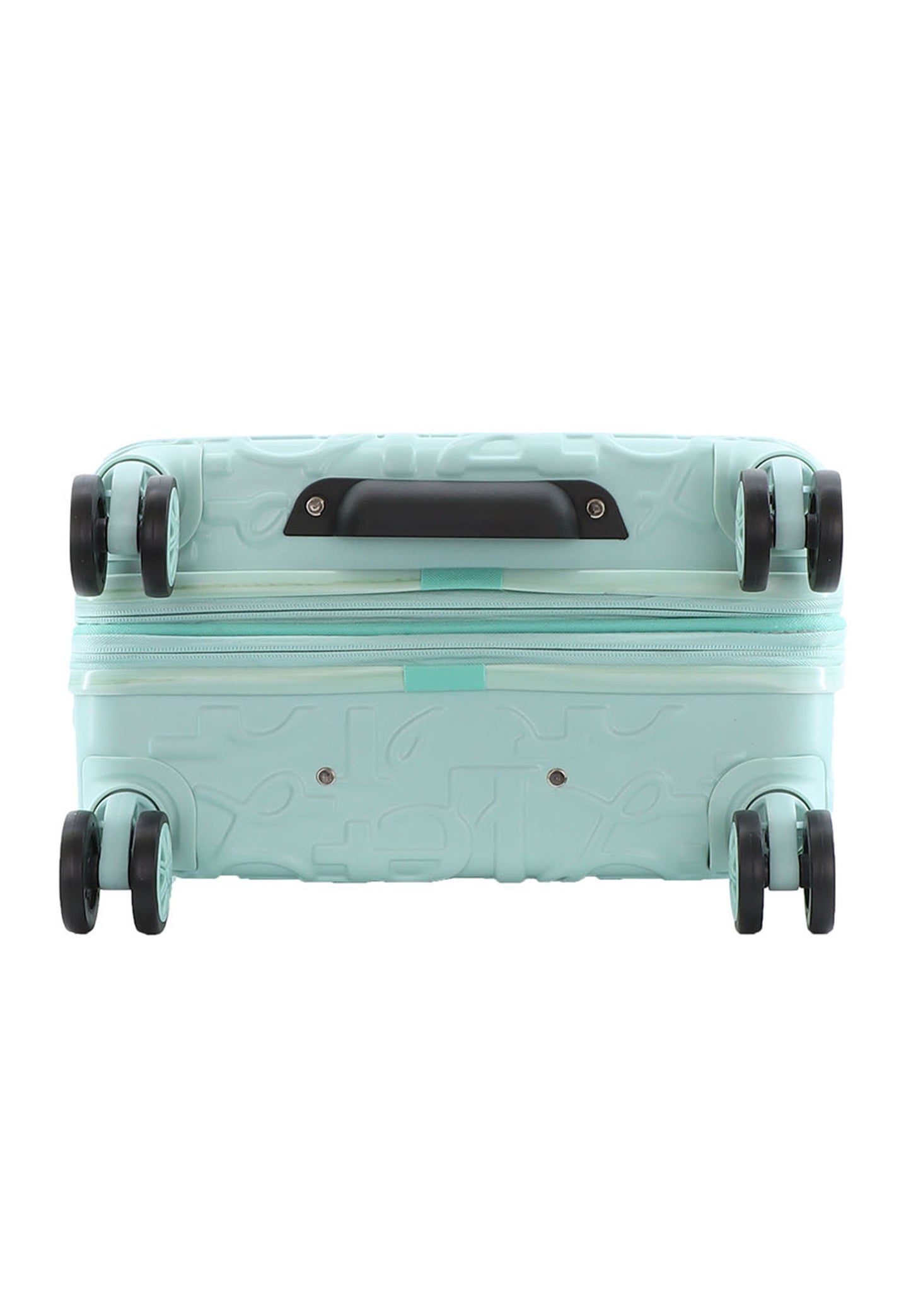 ELLE Handbagage Koffer / Trolley / Reiskoffer - 55x38x20cm - Alors - Mint