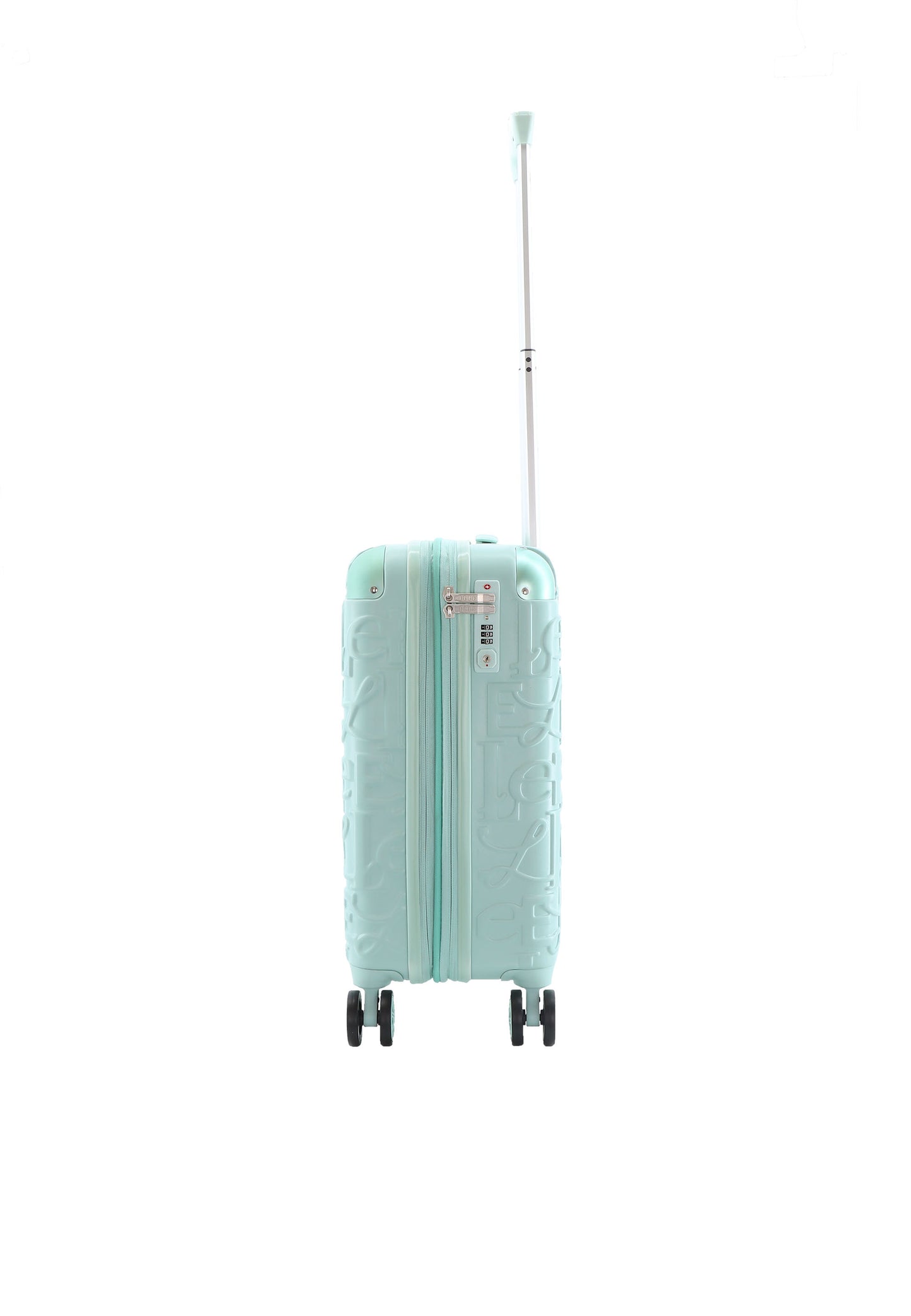 ELLE Handbagage Harde Koffer / Trolley / Reiskoffer - 49x38x20.5cm - Alors - Mint