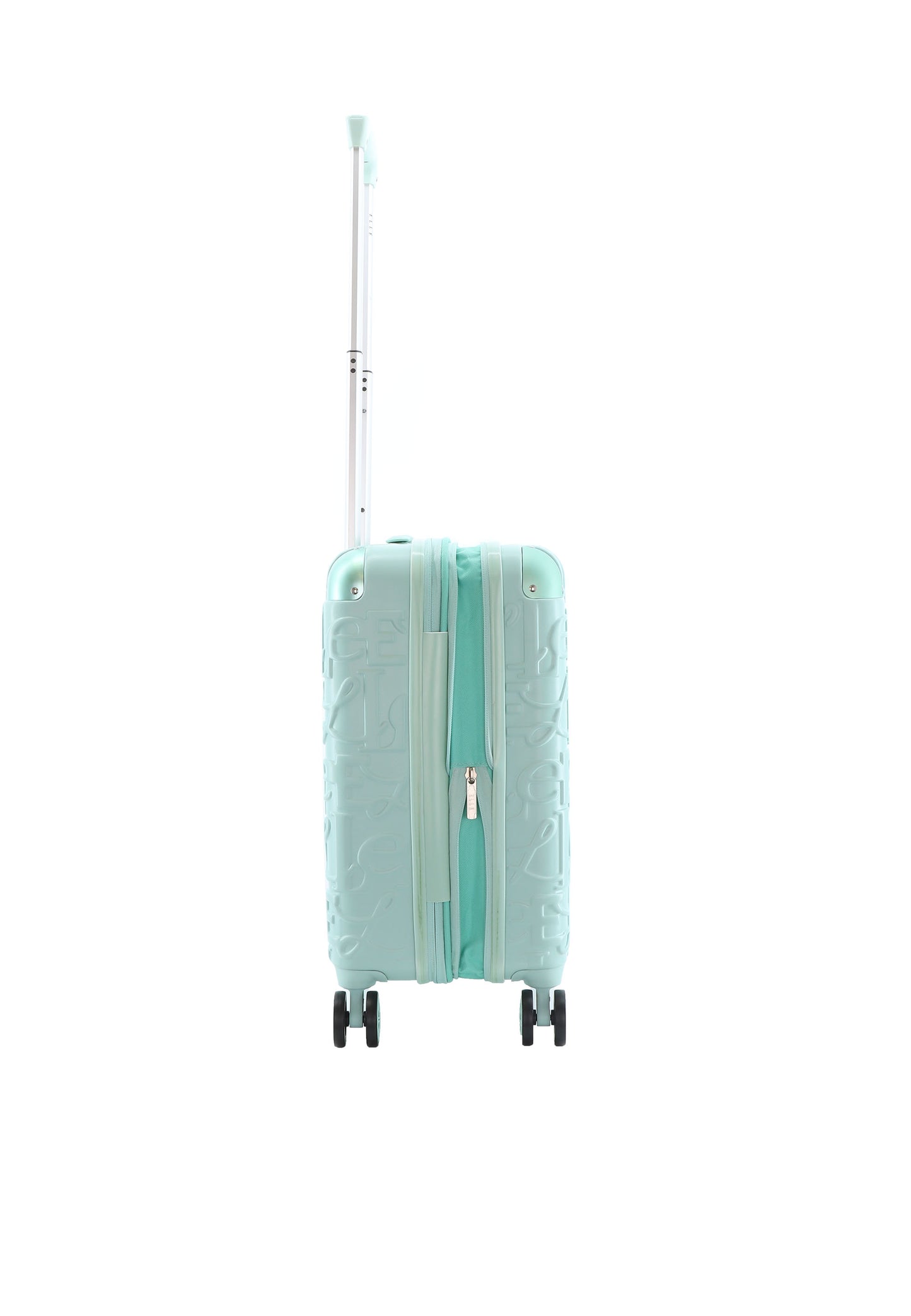 ELLE Handbagage Harde Koffer / Trolley / Reiskoffer - 49x38x20.5cm - Alors - Mint