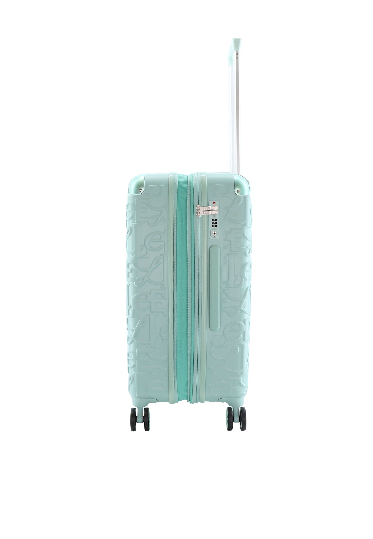 ELLE Harde Koffer / Trolley / Reiskoffer - 60 cm (Medium) - Alors - Mint