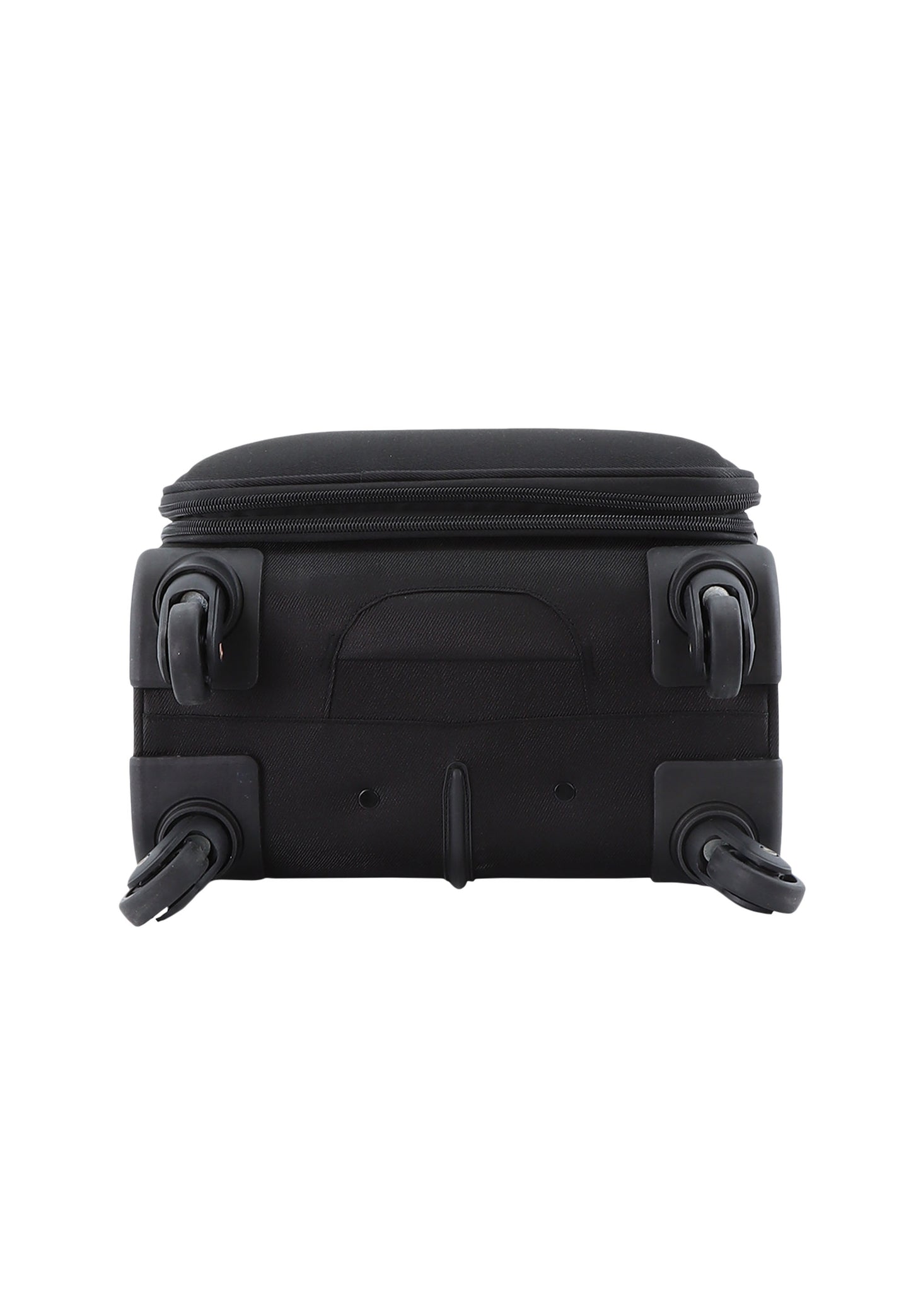 ELLE Bagage à main Petite valise souple | Chariot - 55x32x20cm - Mode - Noir