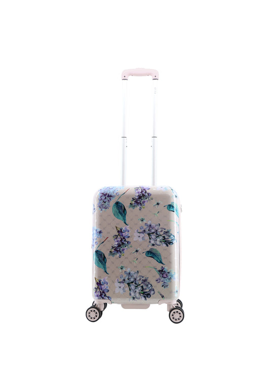 ELLE Floret Handbagage Harde Koffer / Trolley / Reiskoffer - 55 cm (Small) - Lilac