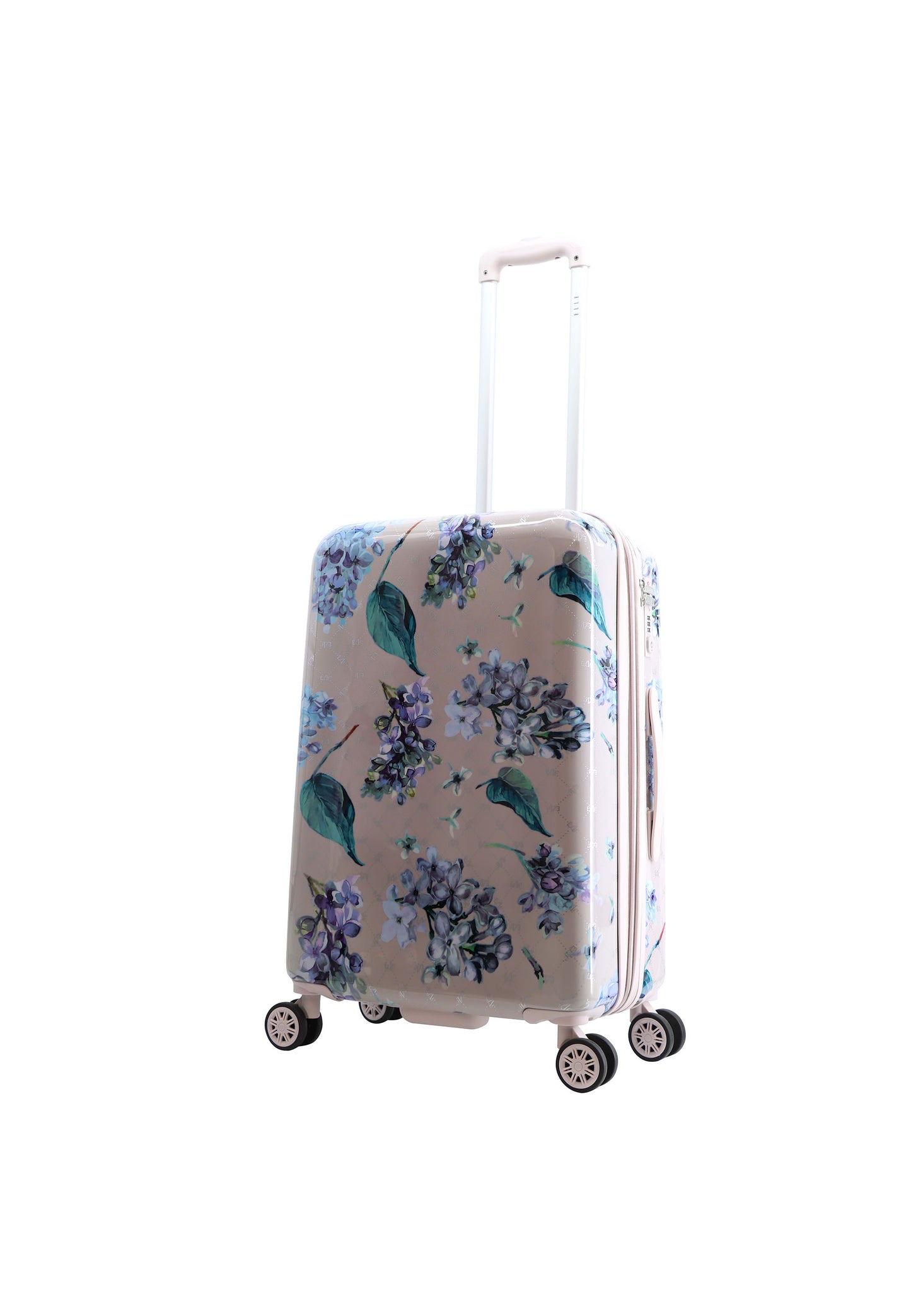 Elle koffers met bloemen print