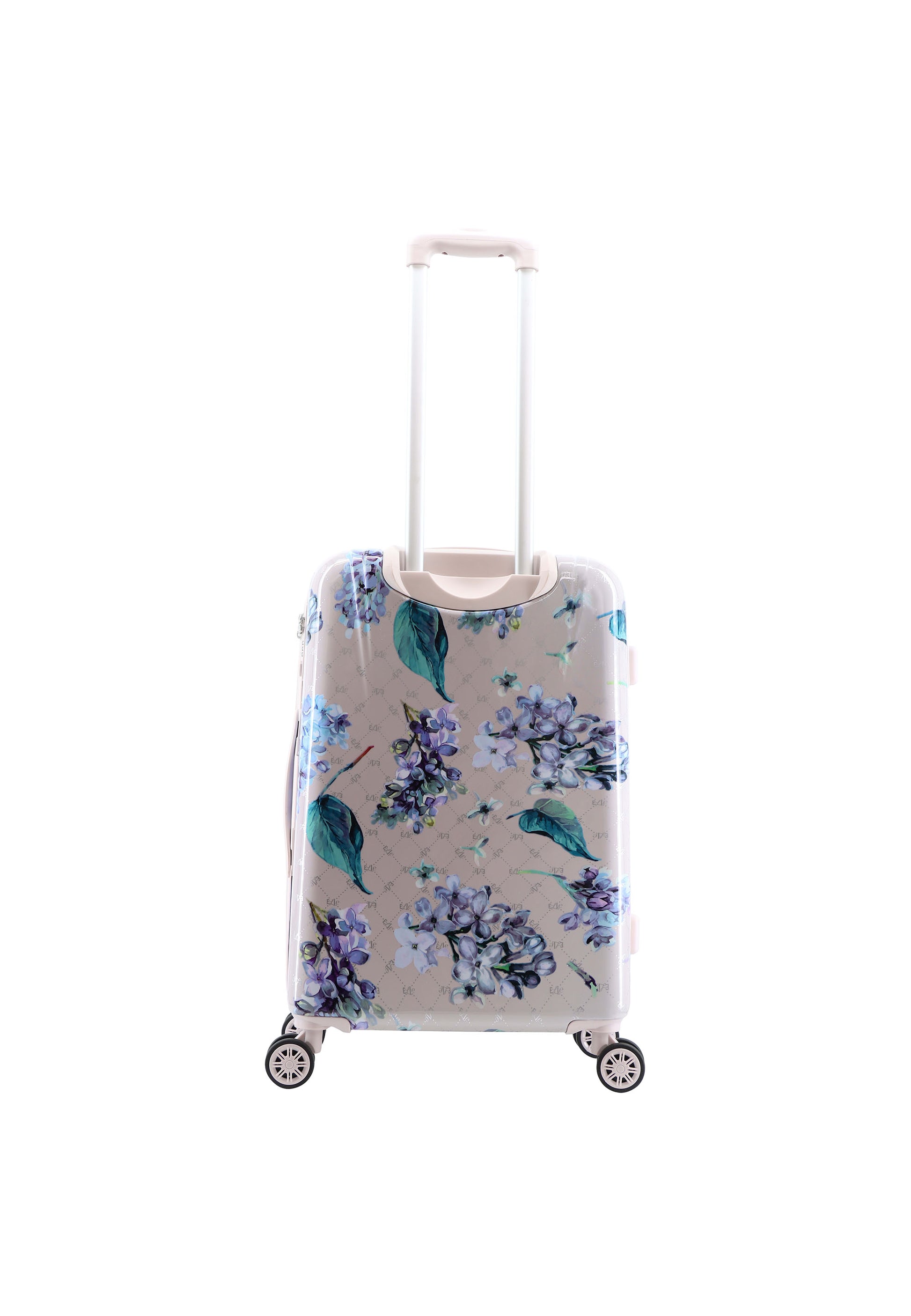 Elle koffer met bloemen print
