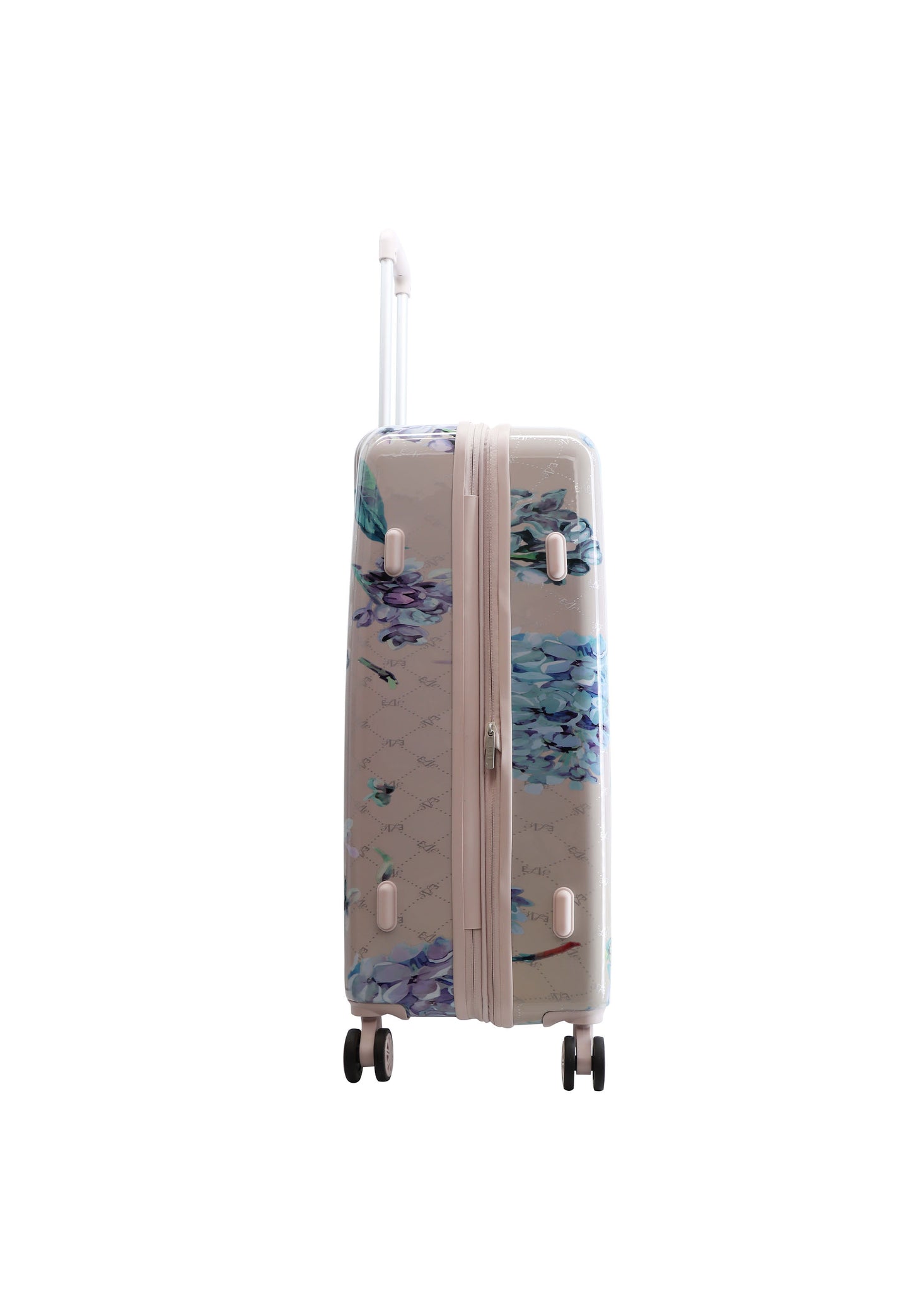 ELLE Floret grote Koffer met print | Trolley - 78cm (L) - Lila - EL44HA.71.04