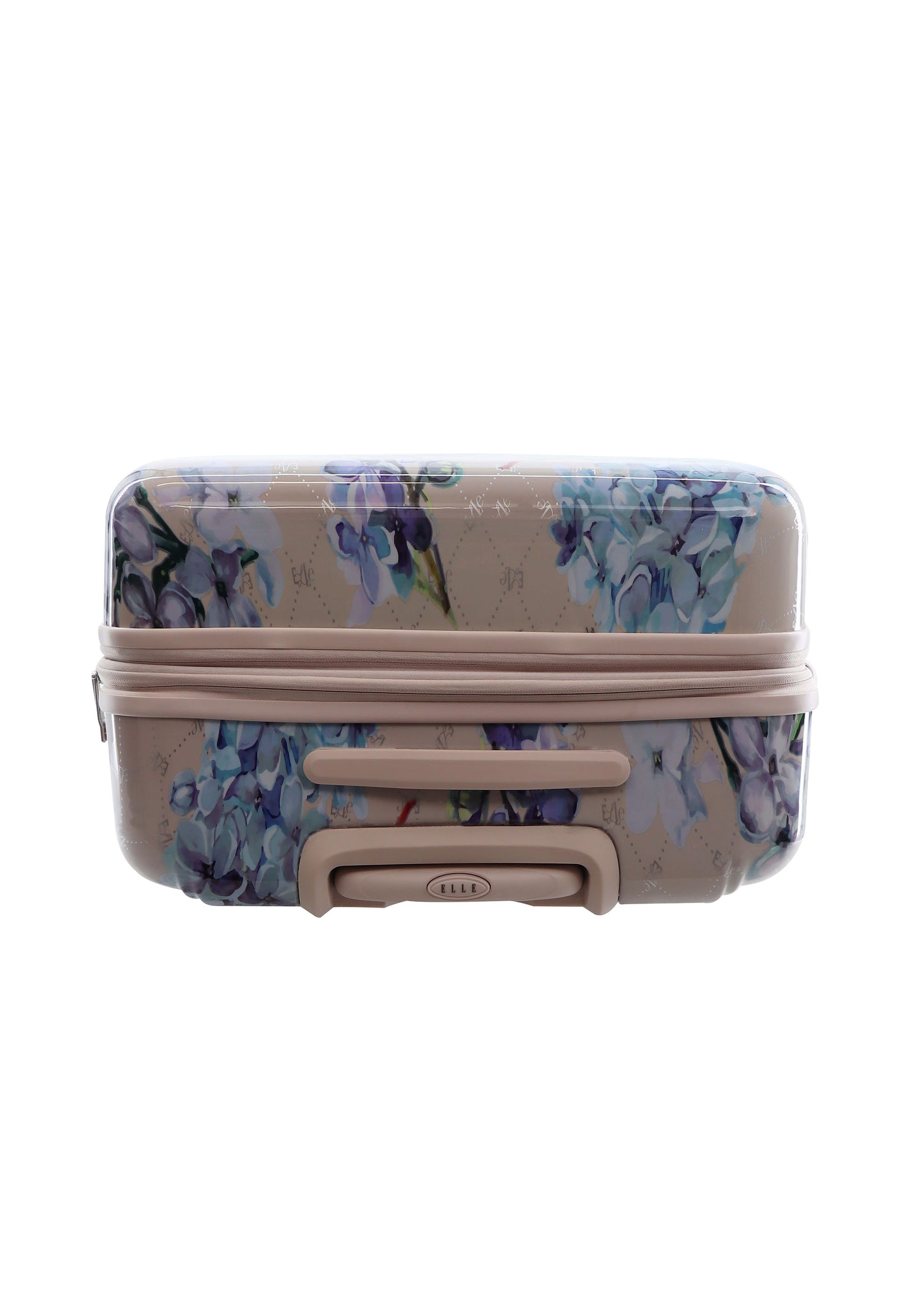 ELLE Floret grote Koffer met print | Trolley - 78cm (L) - Lila - EL44HA.71.04