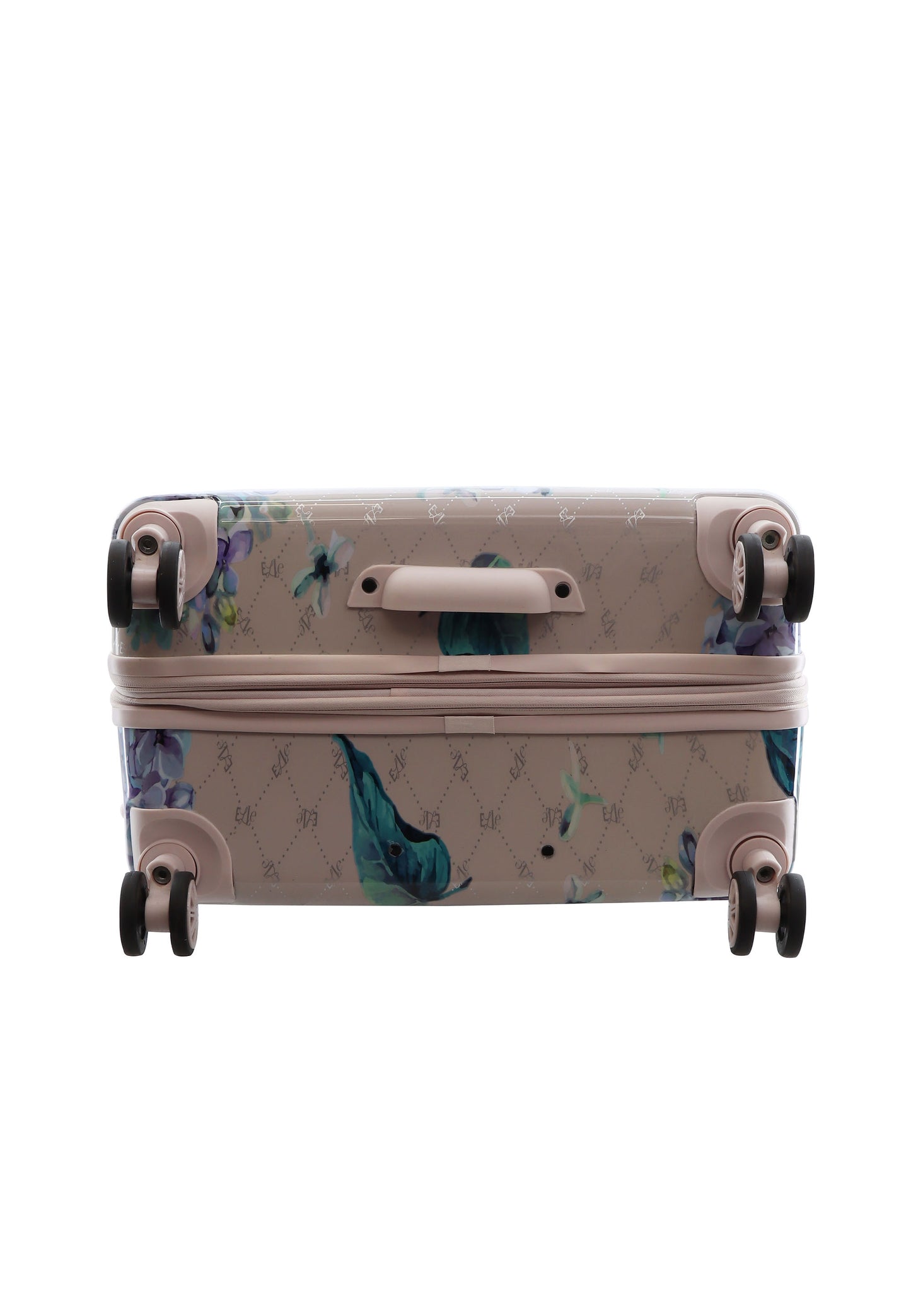 ELLE Floret grote Koffer met print | Trolley - 78cm (L) - Lila - EL44HA.71.04